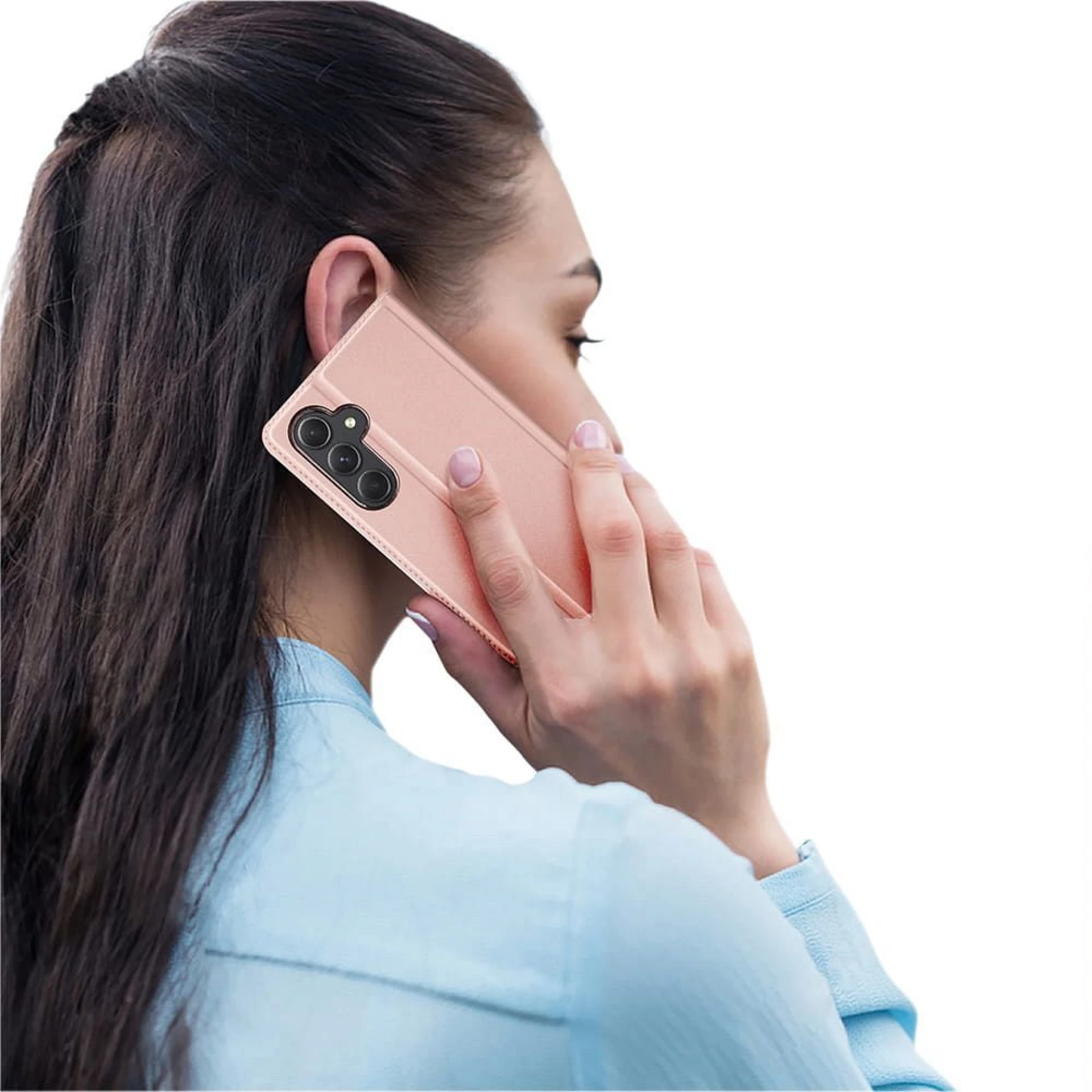 Maska novčanik za SAMSUNG S24 Ultra rose