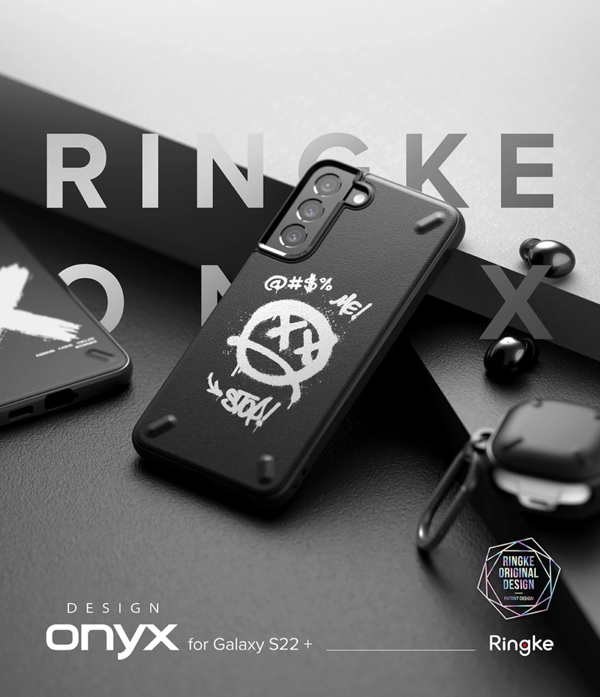 Maska Ringke Onyx Design Durable TPU Cover za Samsung S22 Plus