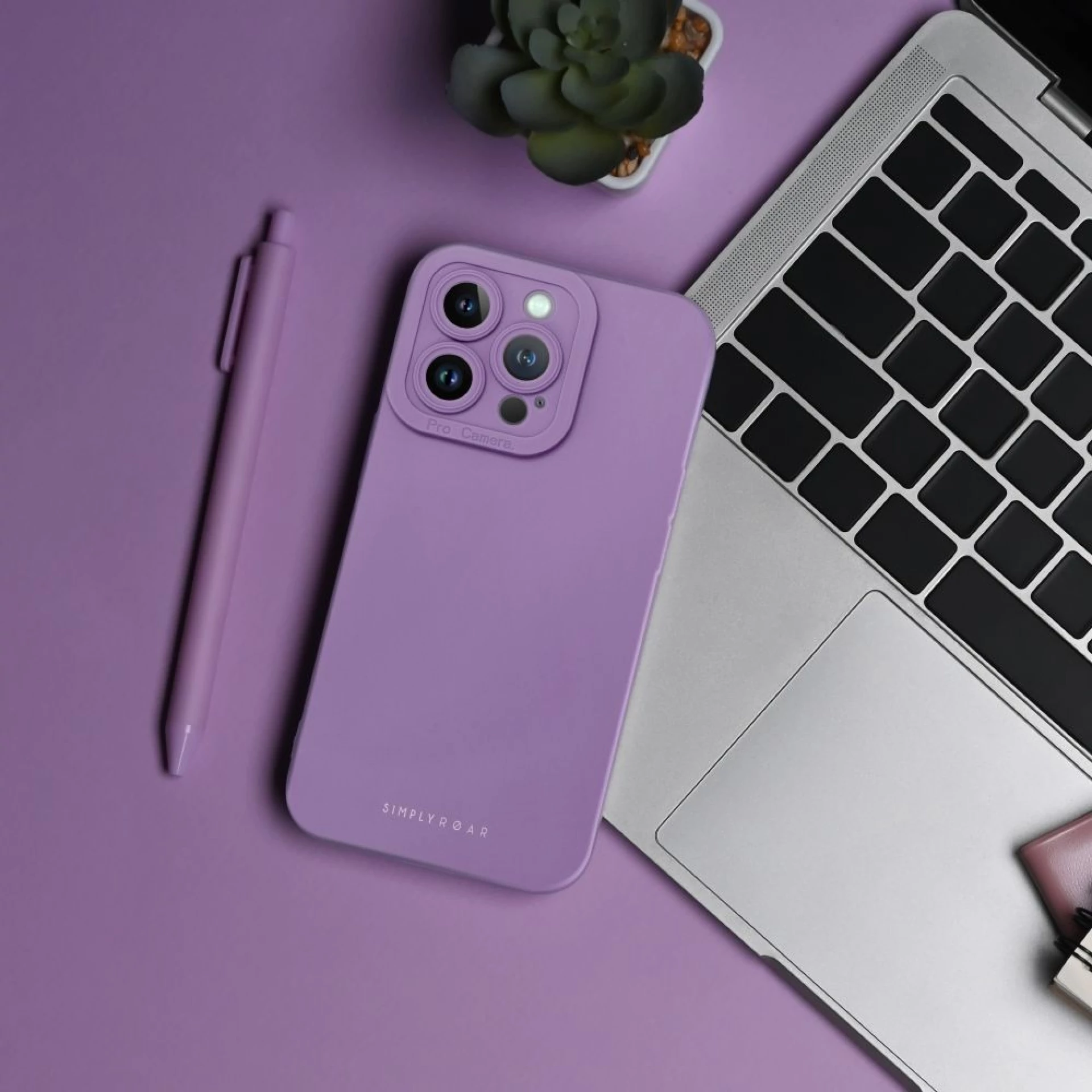 Maska Roar Luna Case za Samsung S21FE violet