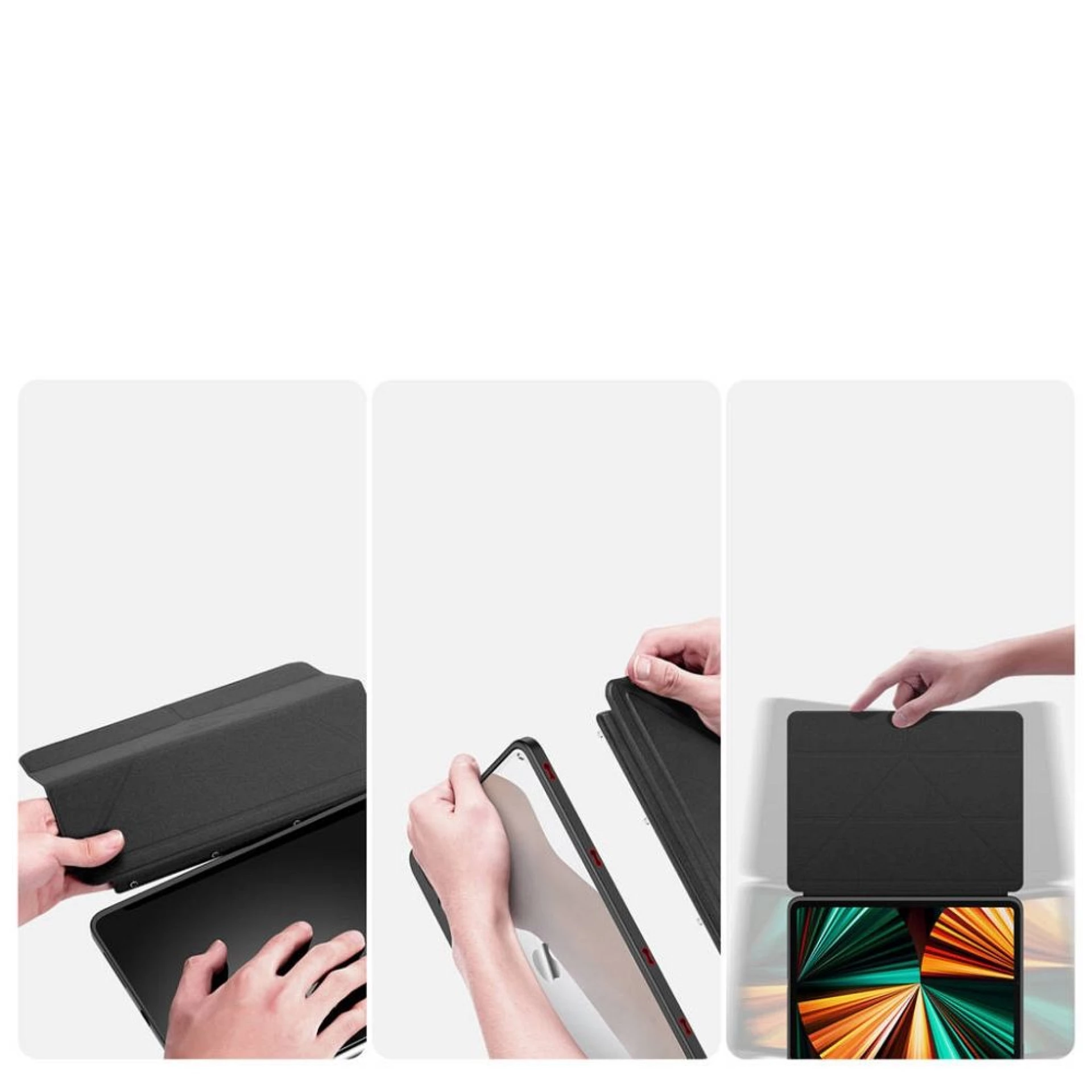 Futrola Dux Ducis MAGI za iPad Pro 12.9 (2018/2020/2021/2022) crna