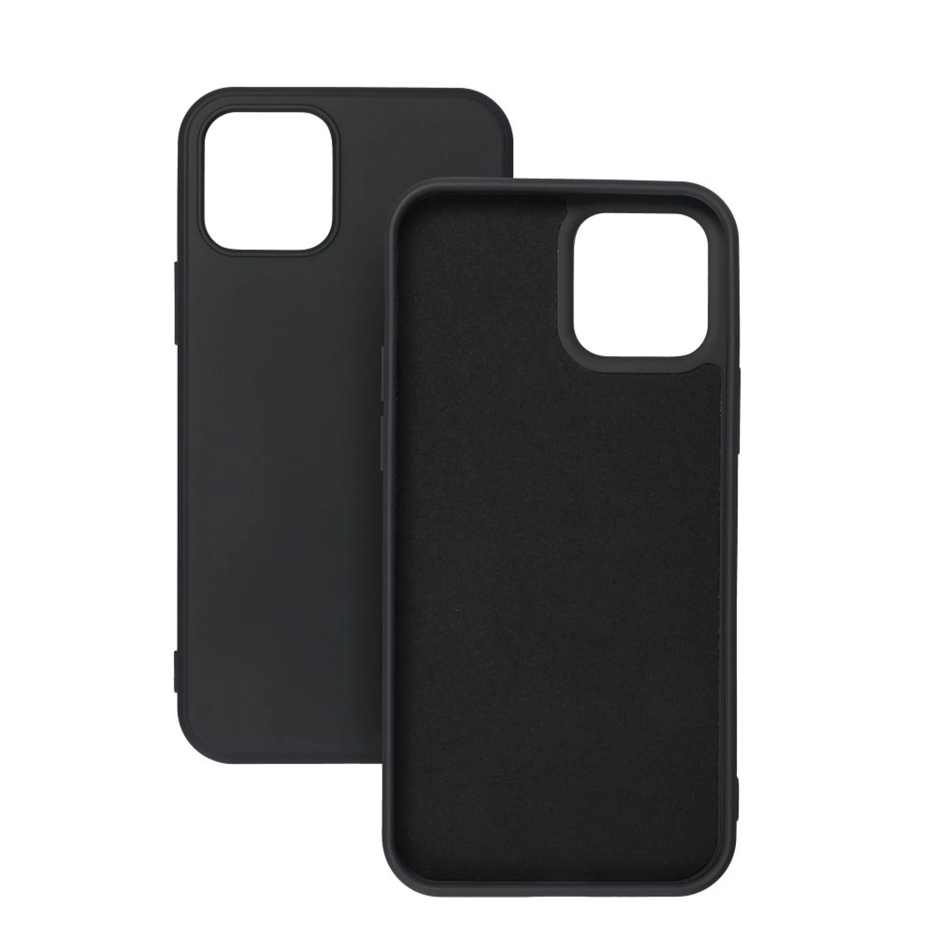 Maska SILICONE case za iPhone 16 Pro crna