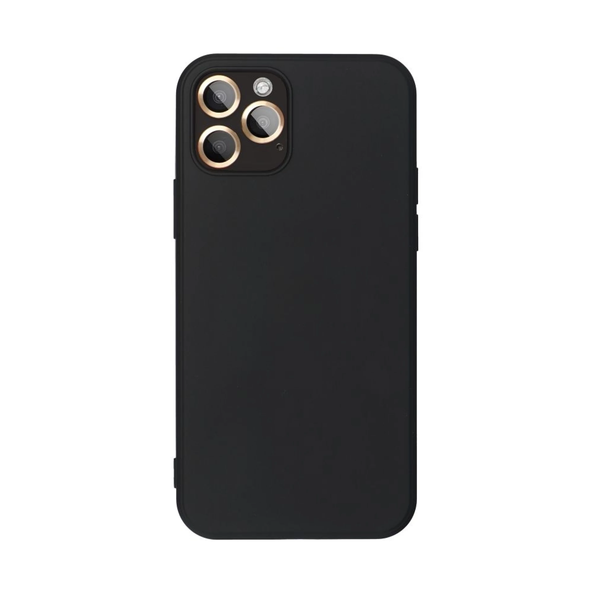 Maska SILICONE case za iPhone 16 Pro crna