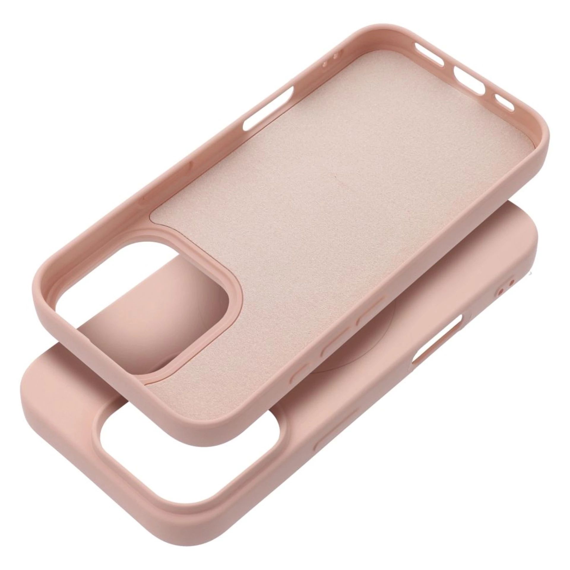 Maska SILICONE MAG komp. sa MagSafe za iPhone 16 Pro pink