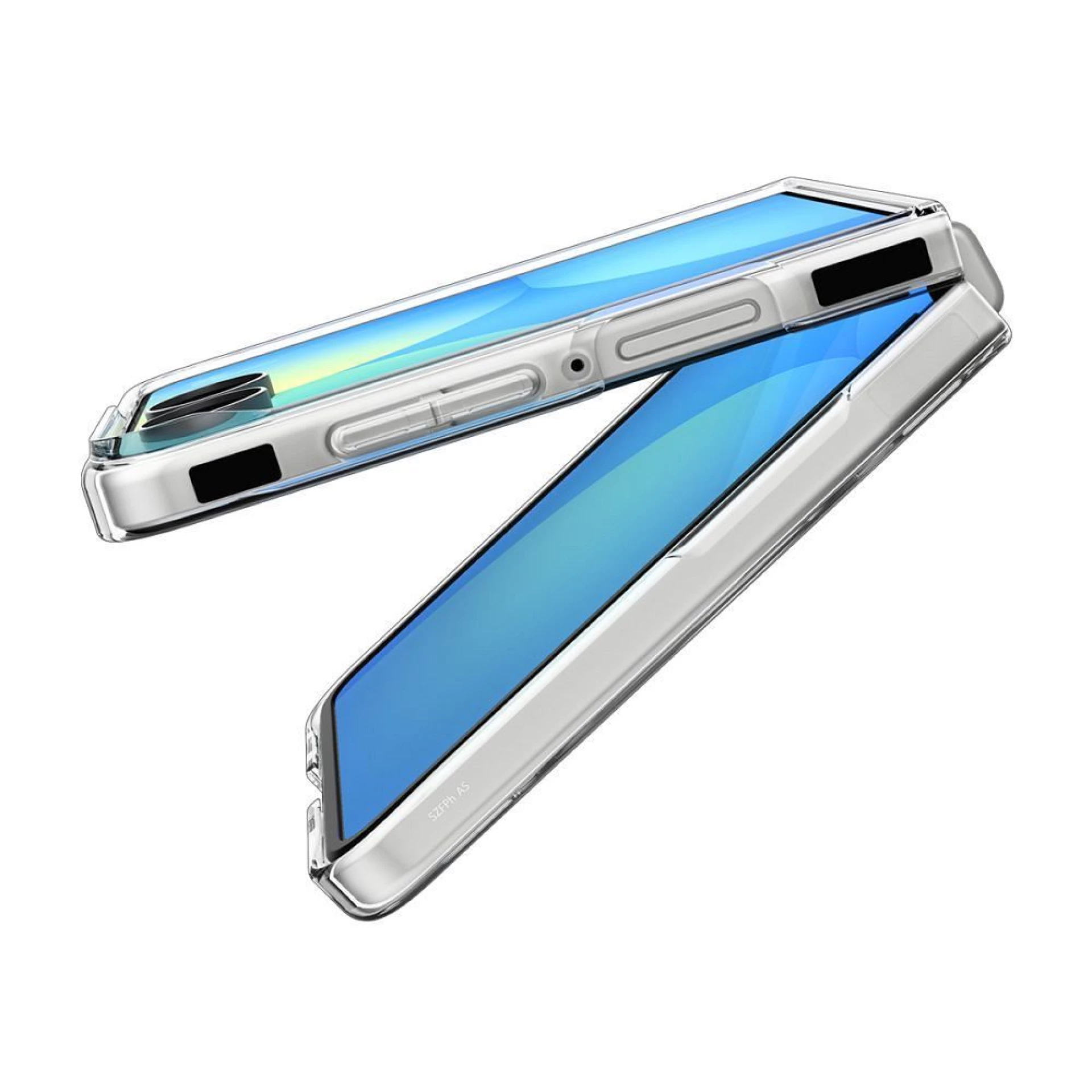 Maska Spigen AirSkin MagFit Case za Samsung Z Flip8 clear/bijela