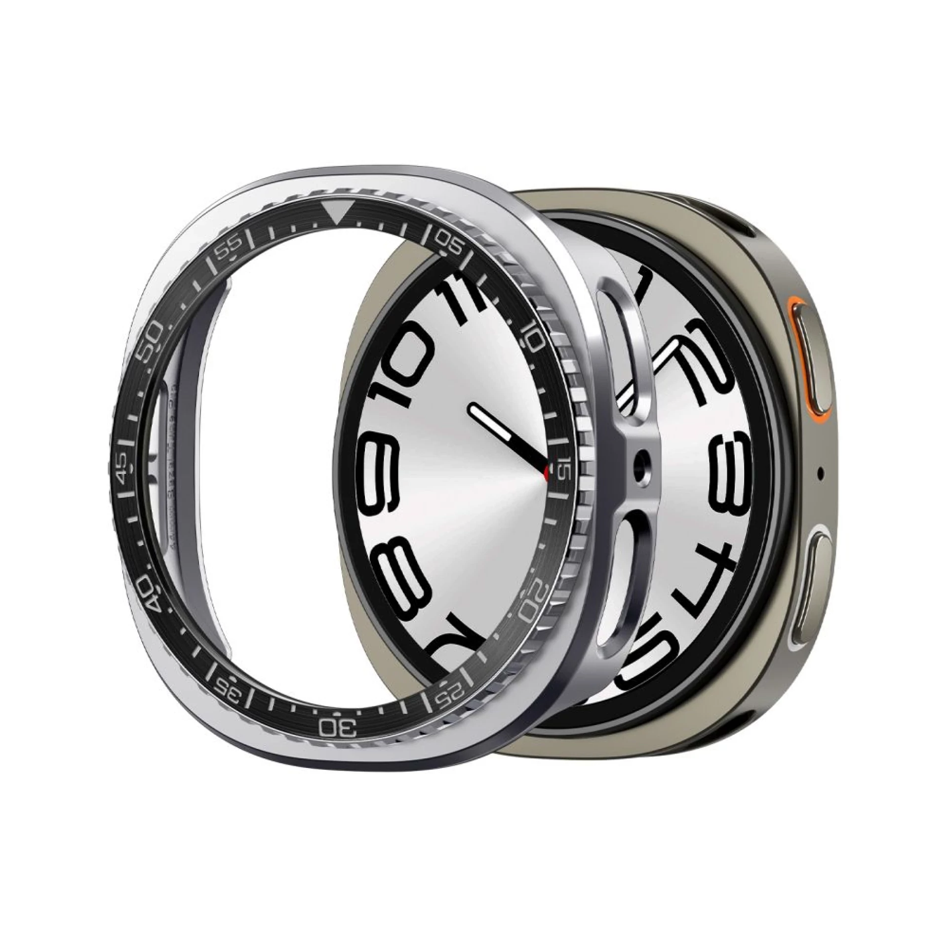 Maska Spigen Bezel Tune Pro Pilot Cover za Samsung Galaxy Watch 8 44mm crna