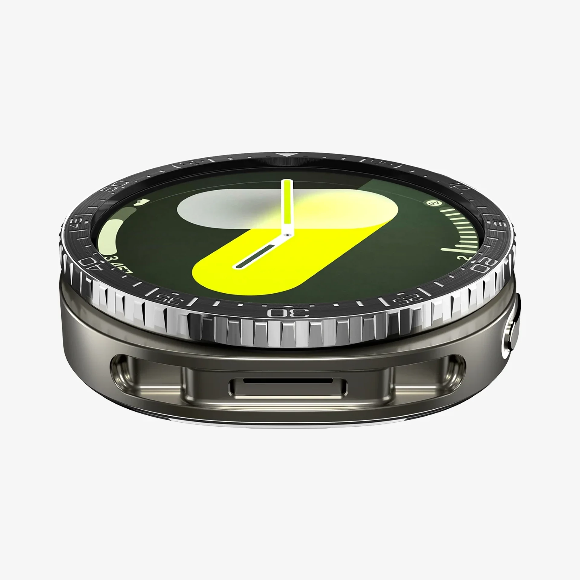 Maska Spigen Bezel Tune Pro Pilot Cover za Samsung Galaxy Watch 8 44mm silver