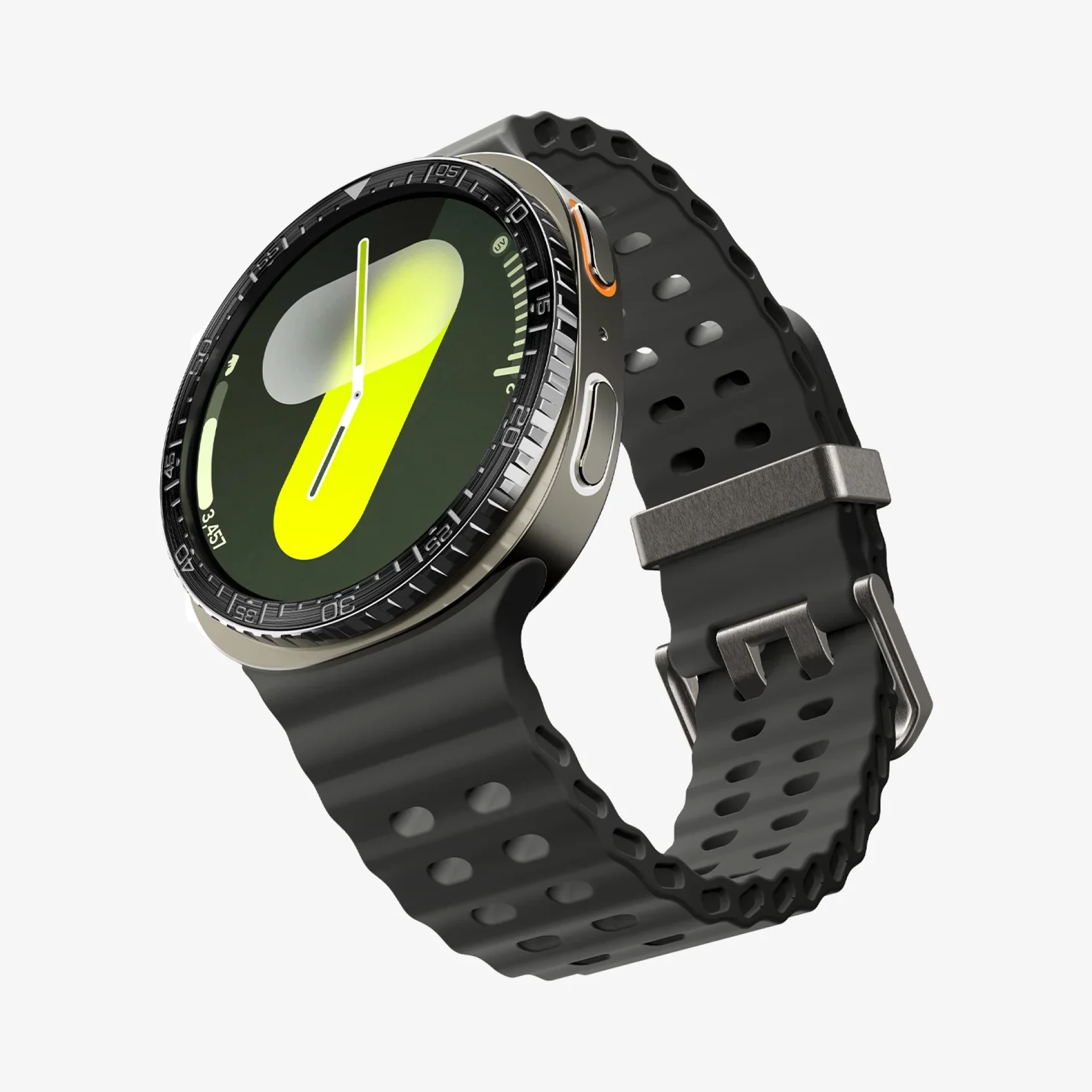 Maska Spigen Bezel Tune Pro Pilot Cover za Samsung Galaxy Watch 8 44mm silver