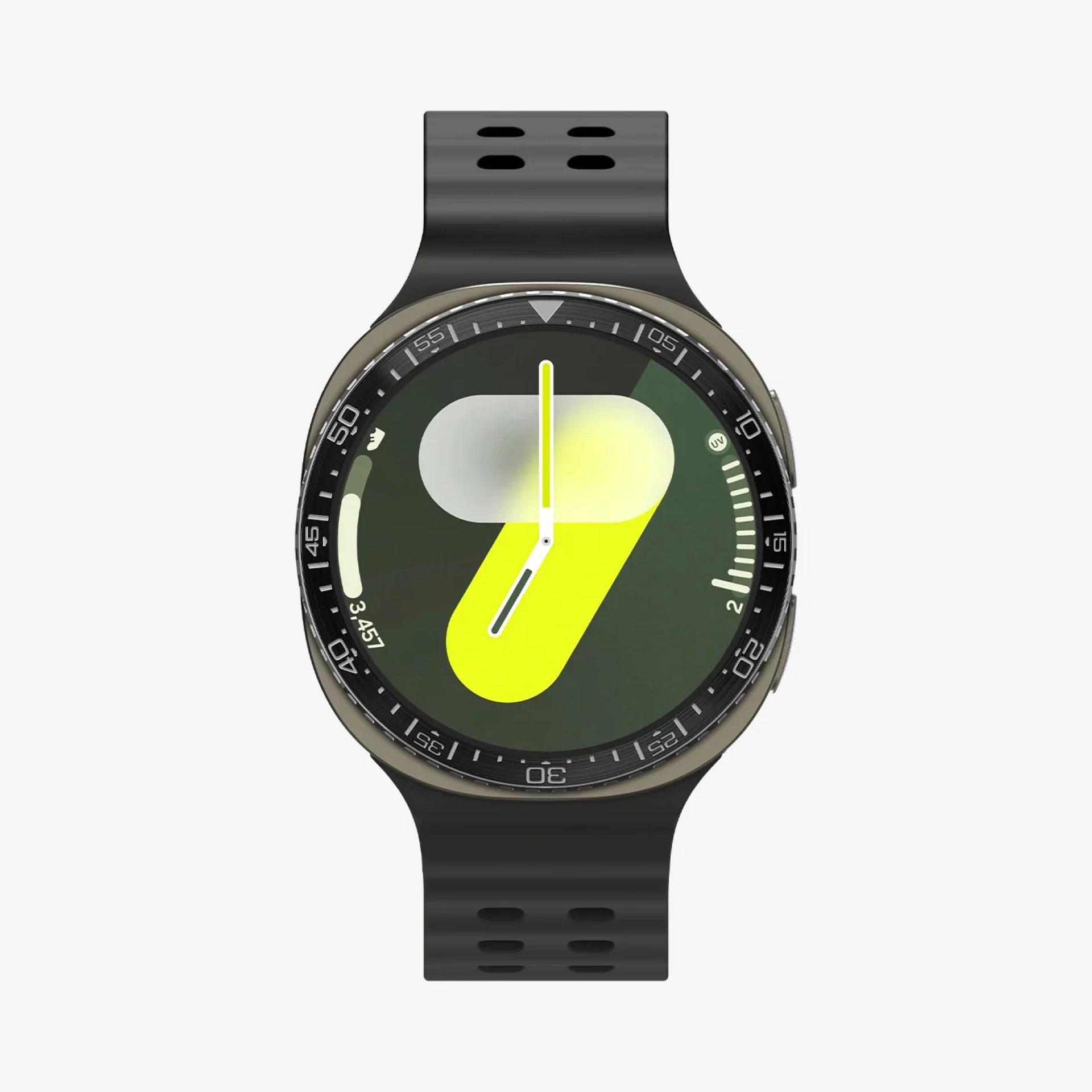 Maska Spigen Bezel Tune Pro Pilot Cover za Samsung Galaxy Watch 8 44mm silver