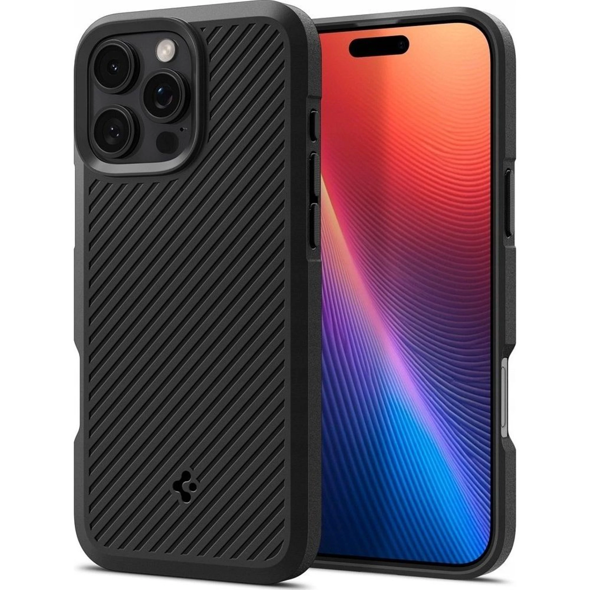 Maska SPIGEN Core Armor za iPhone 16 Pro mat crna