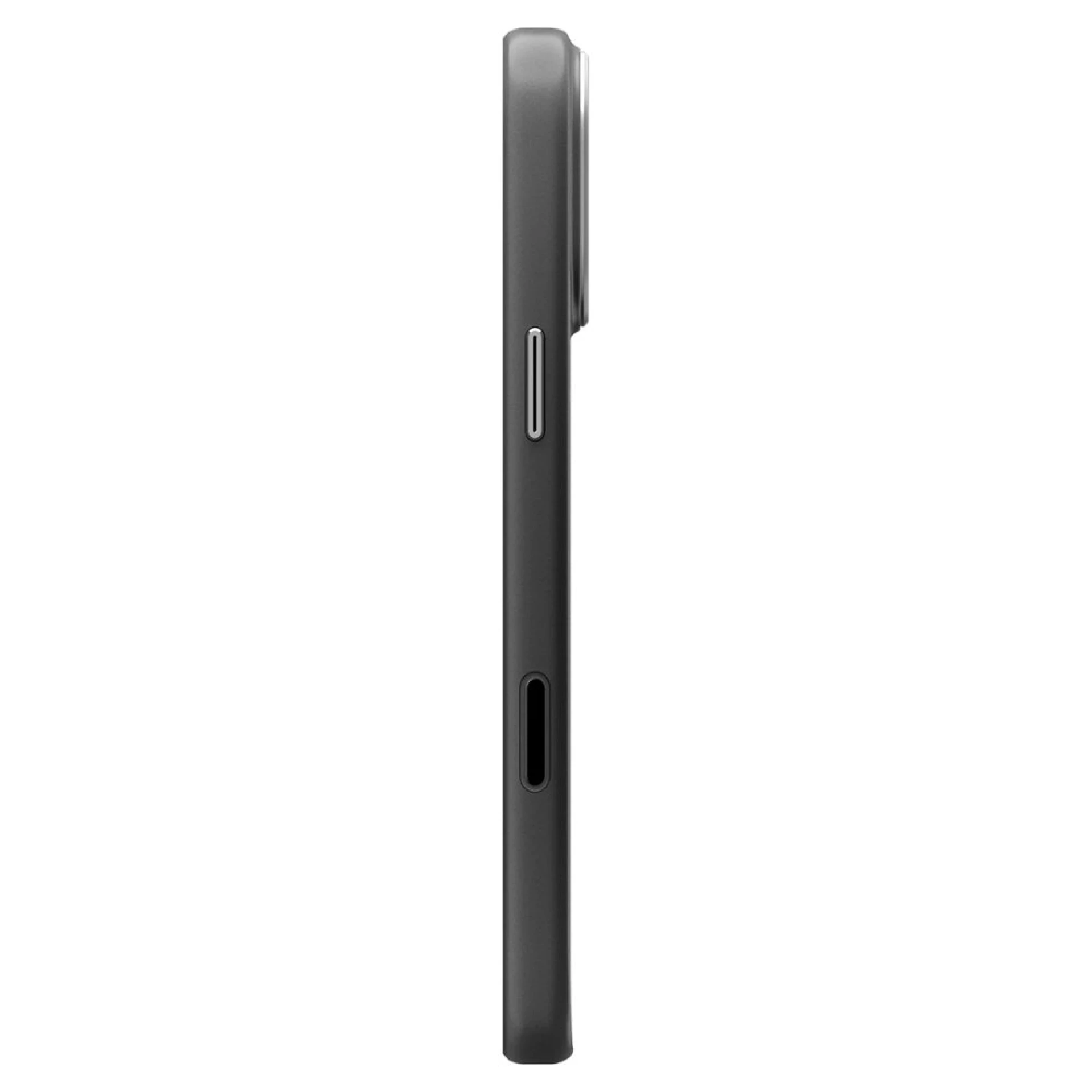 Maska Spigen Enzo Aramid "T" MagSafe za iPhone 17 Pro crna/silver