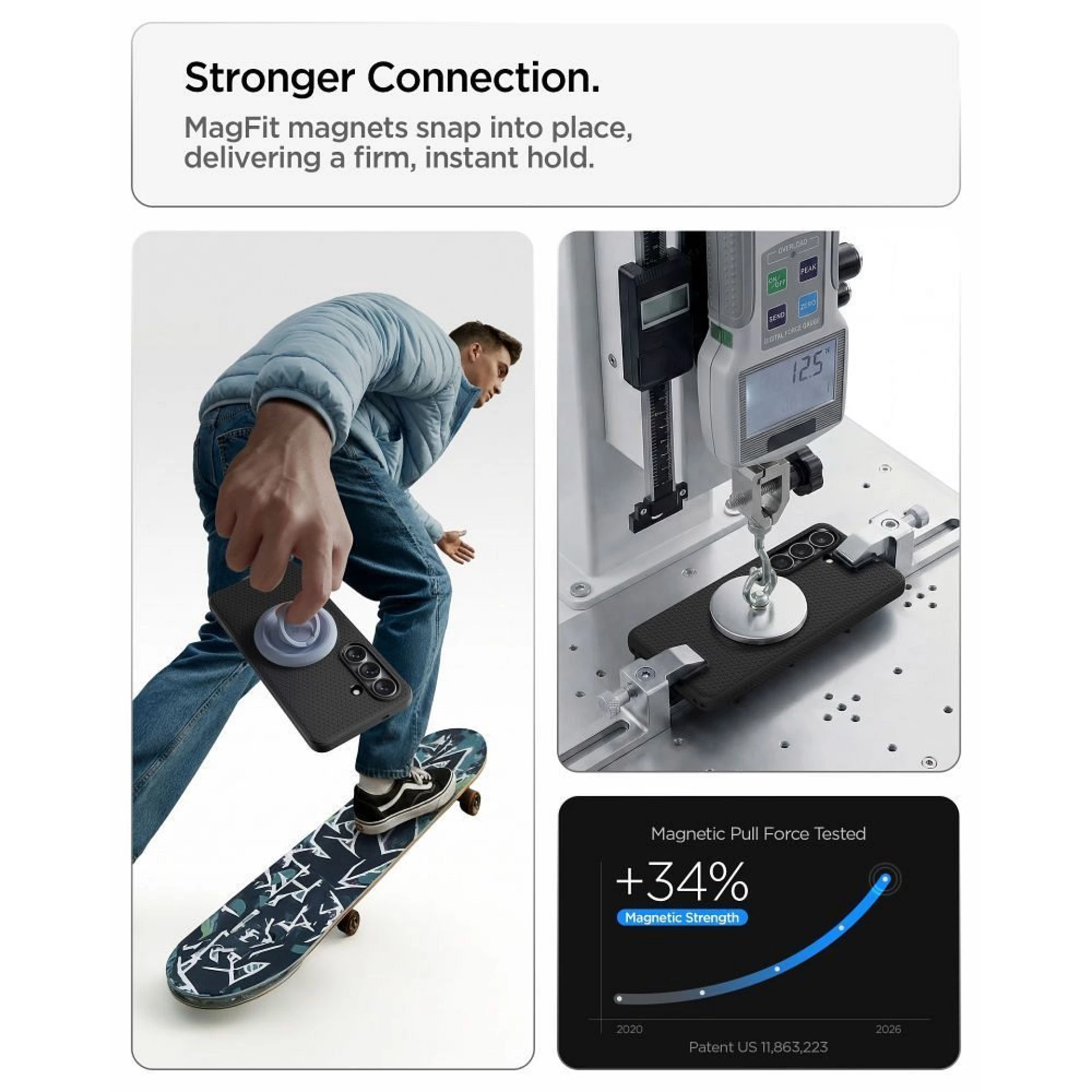 Maska Spigen Liquid Air Magsafe za Samsung S26 crna