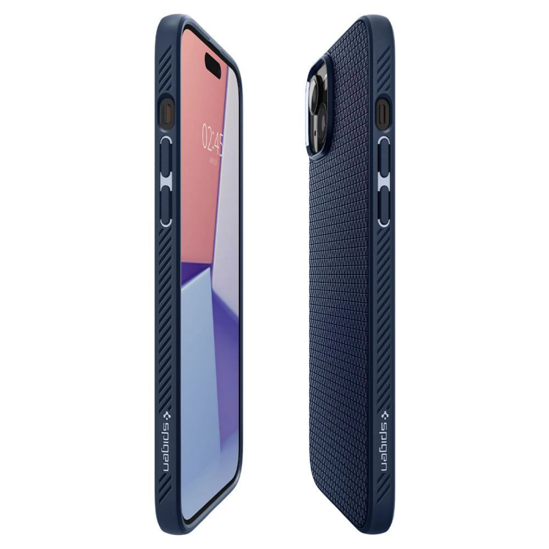 Maska SPIGEN Liquid Air za IPHONE 15 navy blue