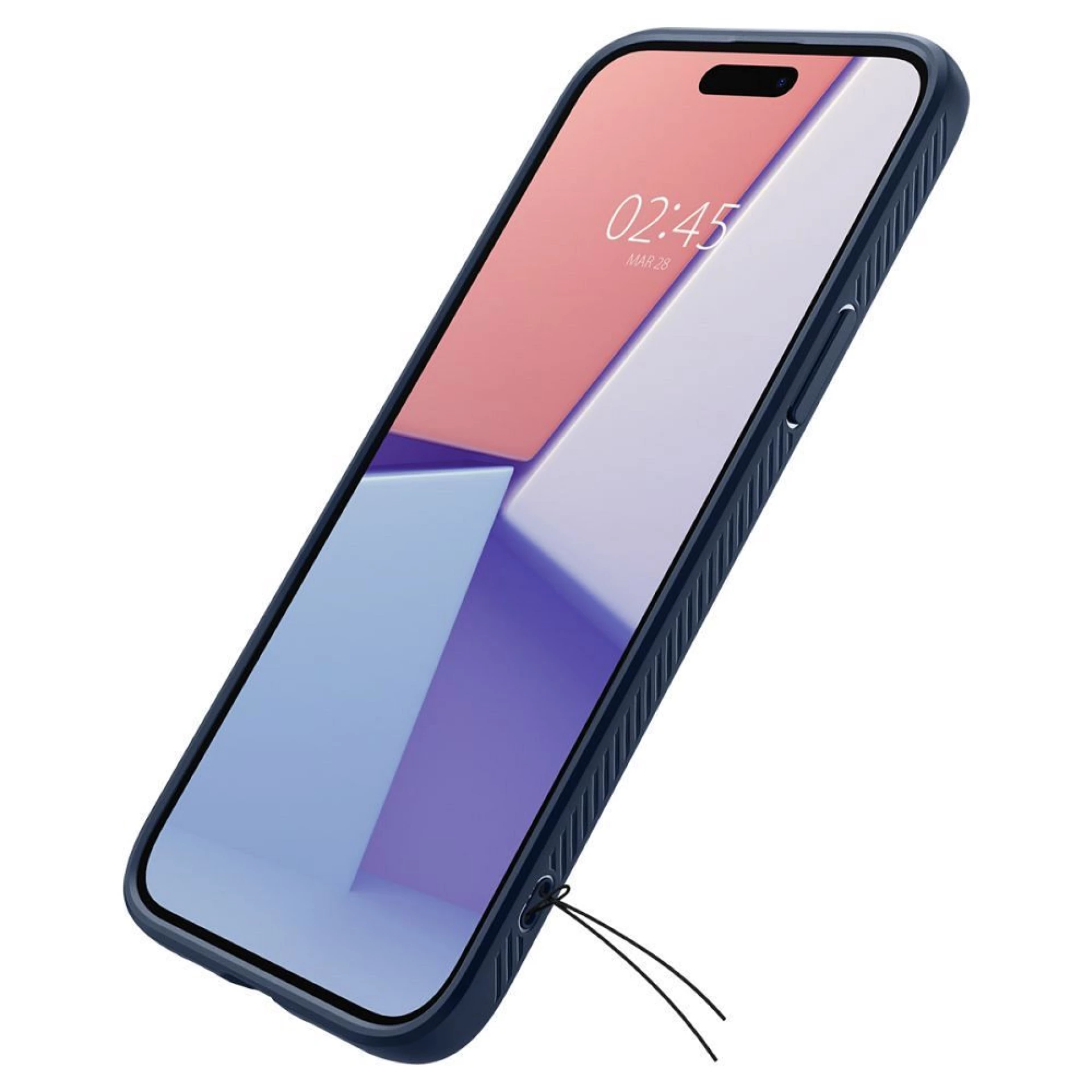 Maska SPIGEN Liquid Air za IPHONE 15 navy blue