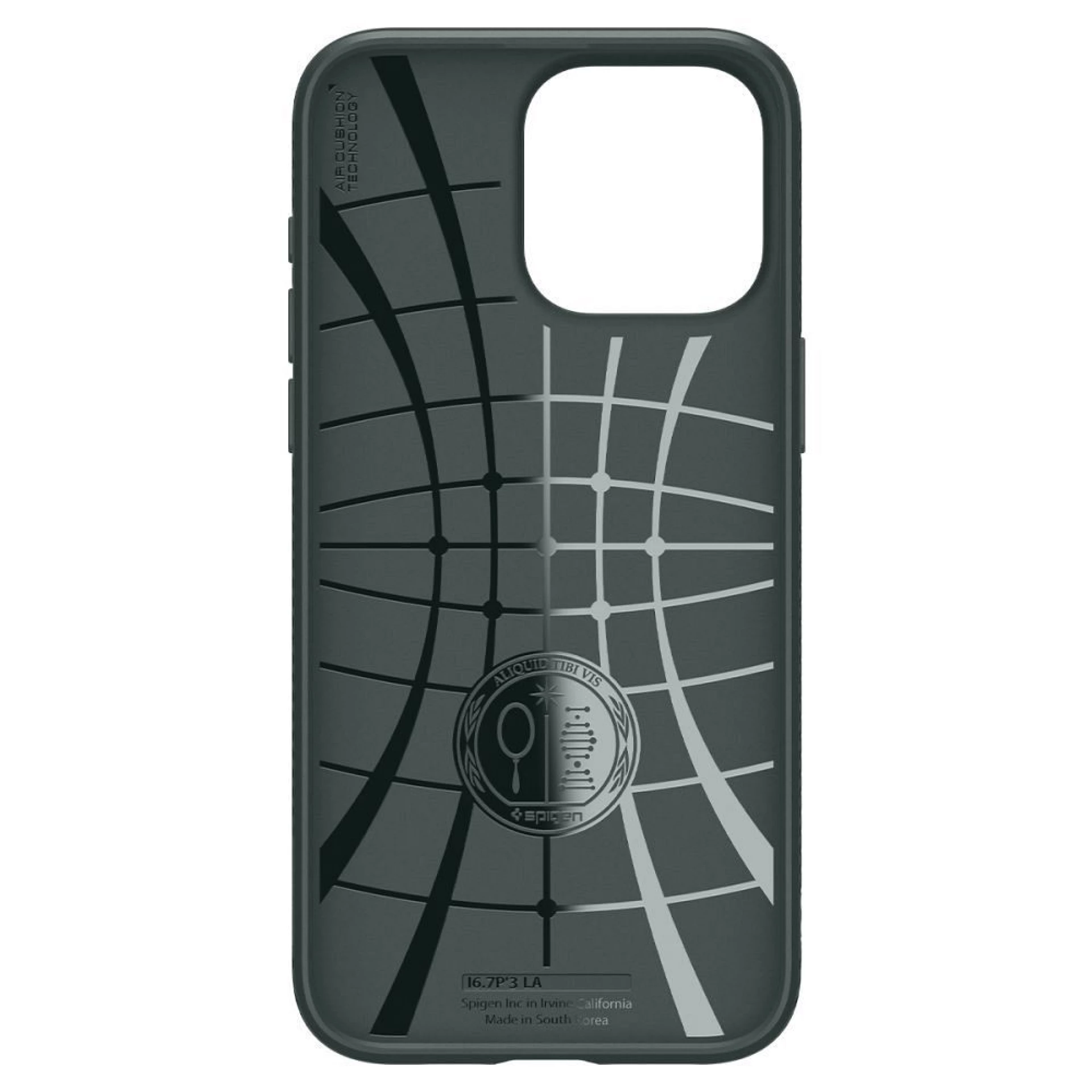 Maska SPIGEN Liquid Air za IPHONE 15 PRO MAX abyss
green