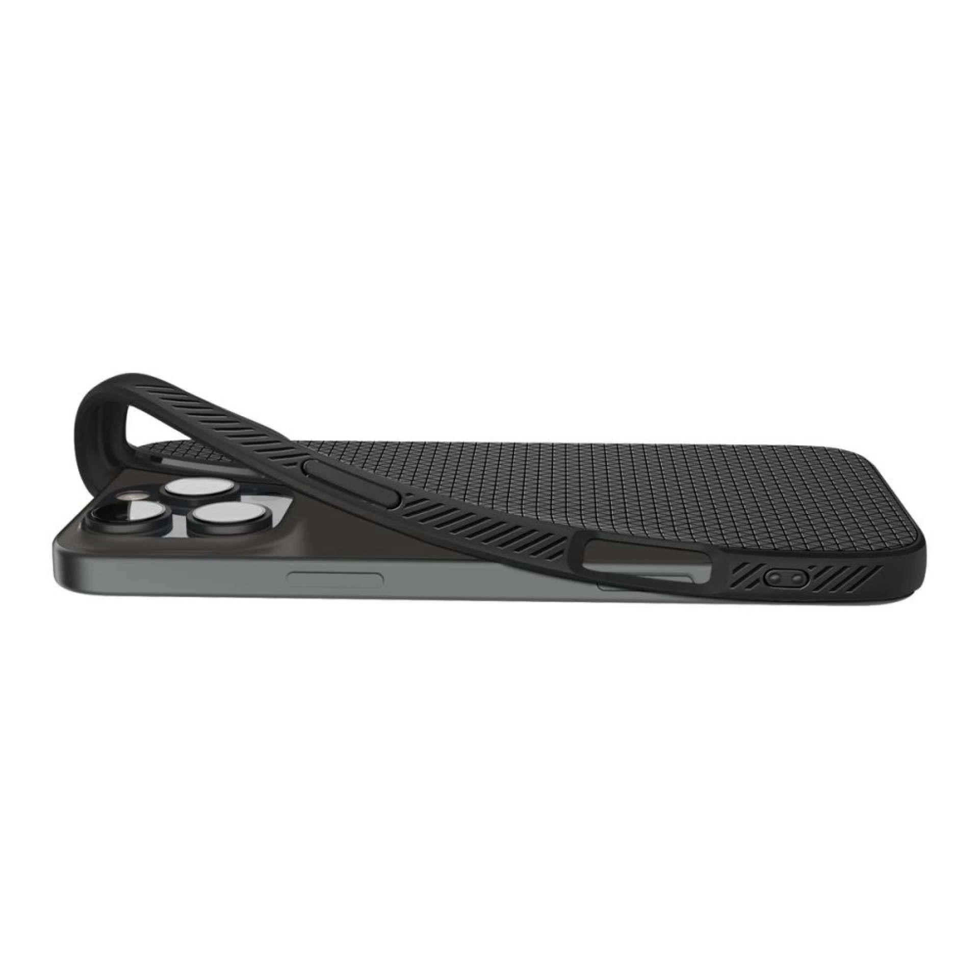 Maska SPIGEN Liquid Air za iPhone 16 Pro Max mat crna