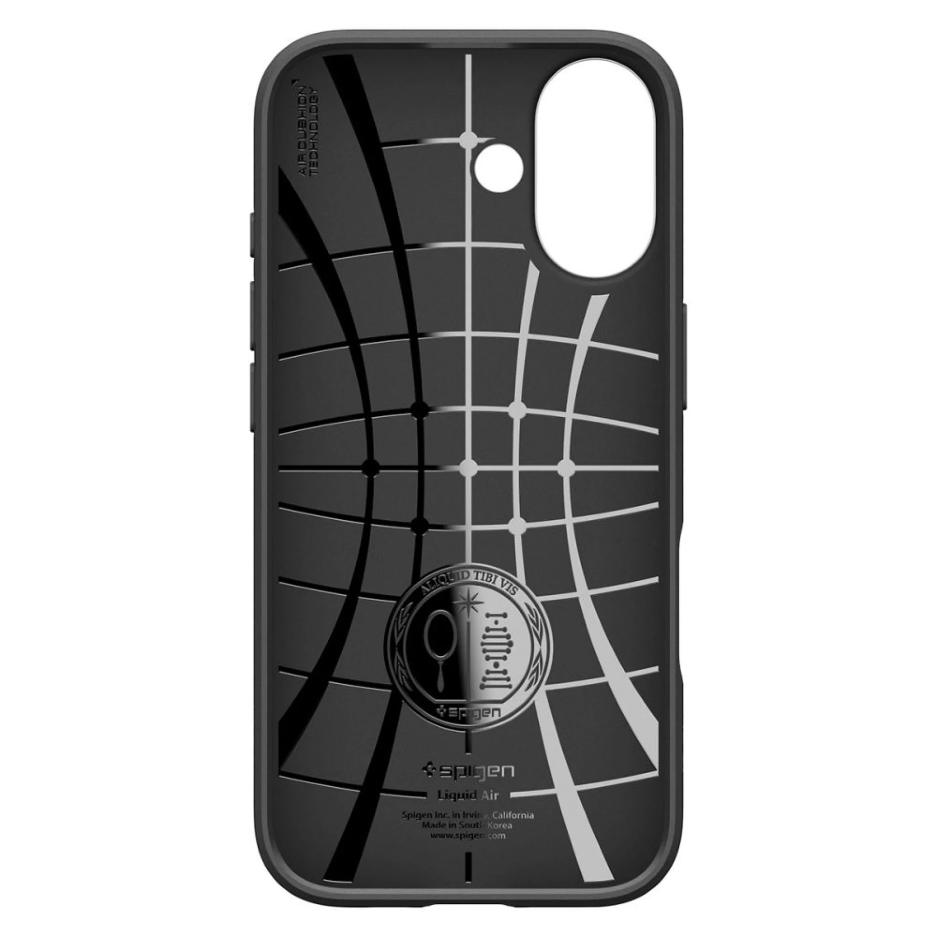 Maska SPIGEN Liquid Air za iPhone 17 matte crna
