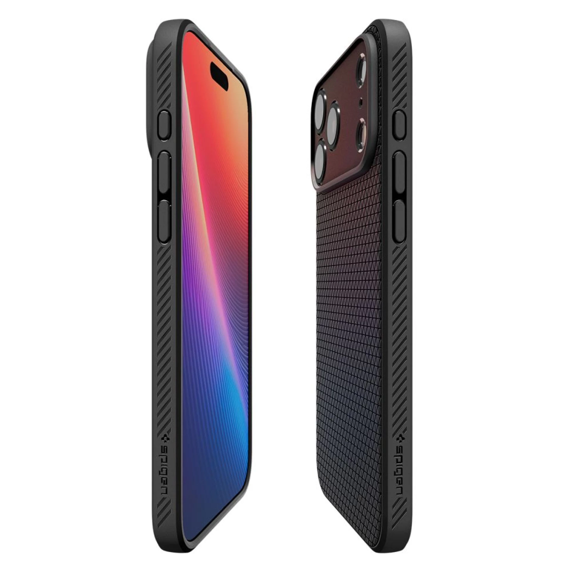 Maska SPIGEN Liquid Air za iPhone 17 Pro matte crna