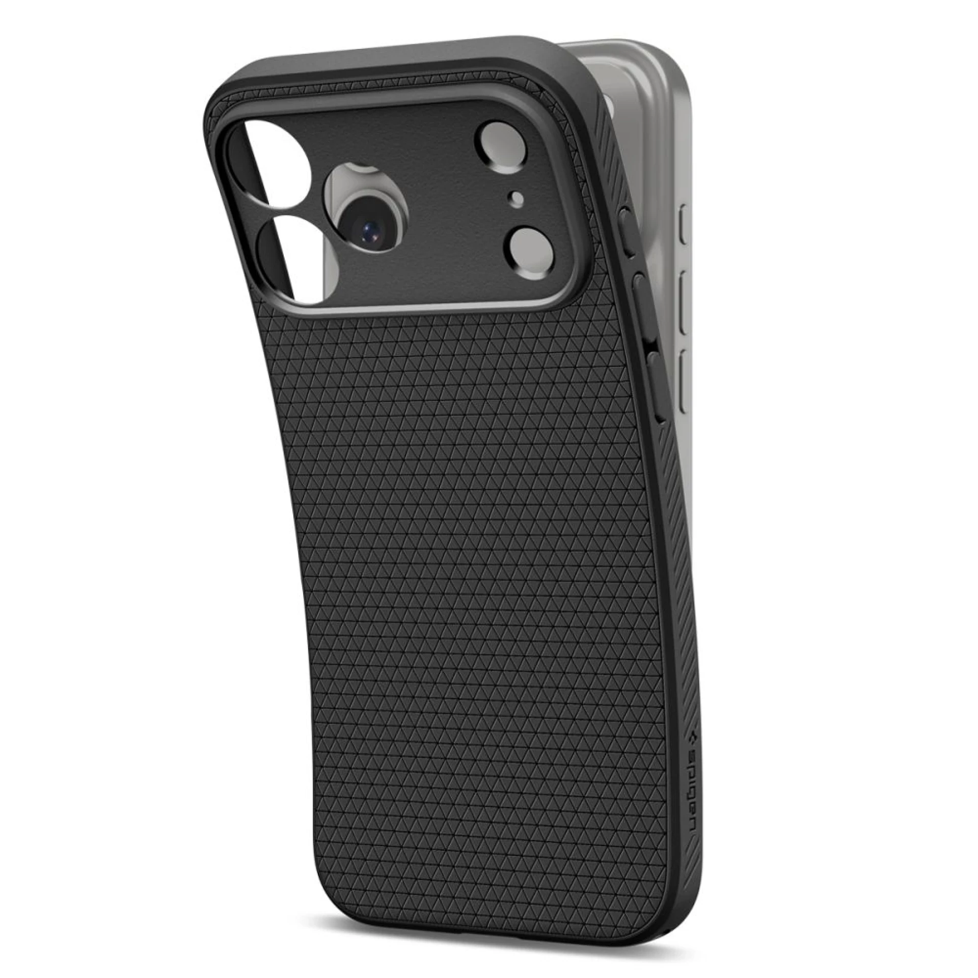 Maska SPIGEN Liquid Air za iPhone 17 Pro Max matte crna