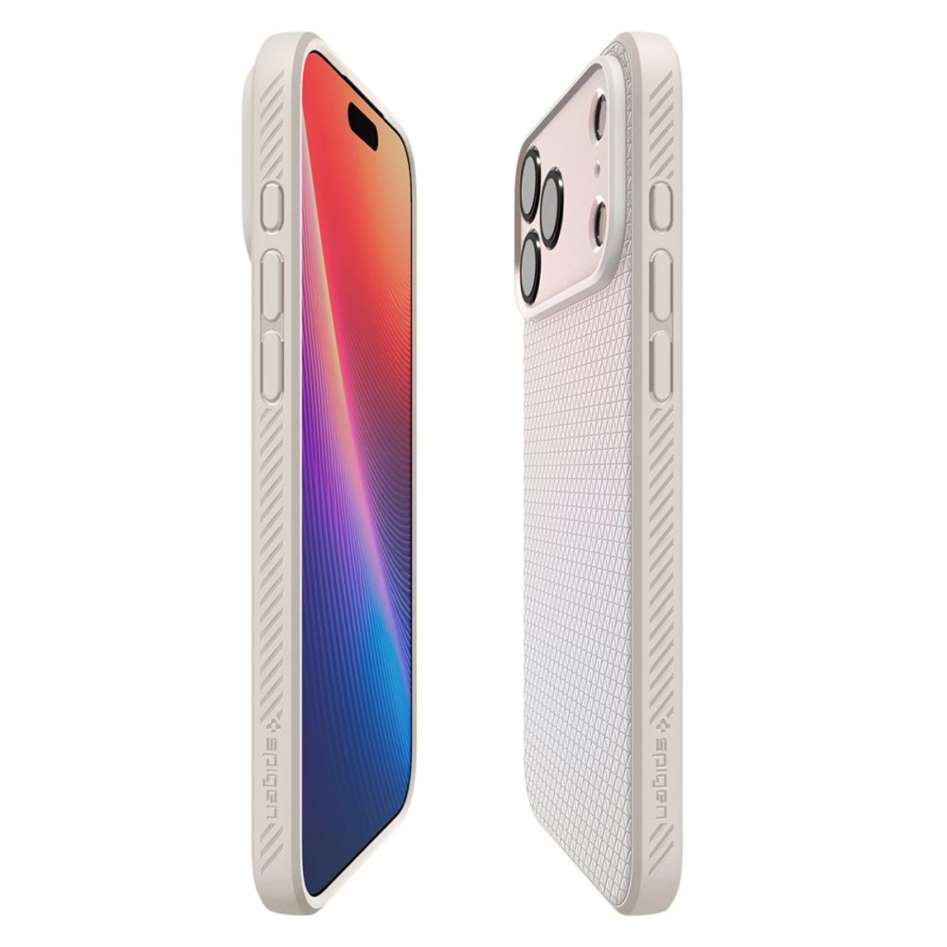 Maska SPIGEN Liquid Air za iPhone 17 Pro Max Titanium