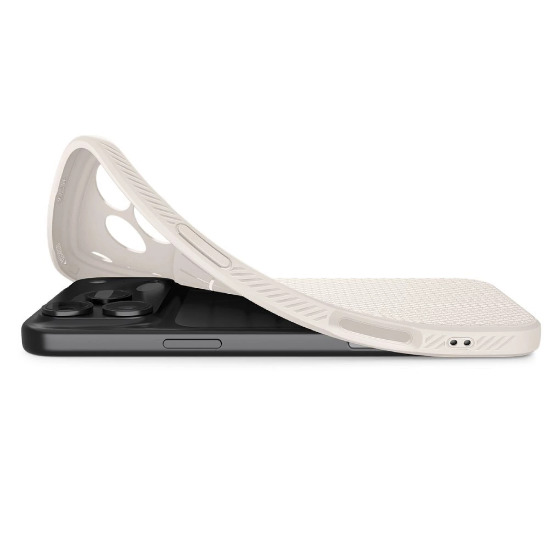 Maska SPIGEN Liquid Air za iPhone 17 Pro Max Titanium