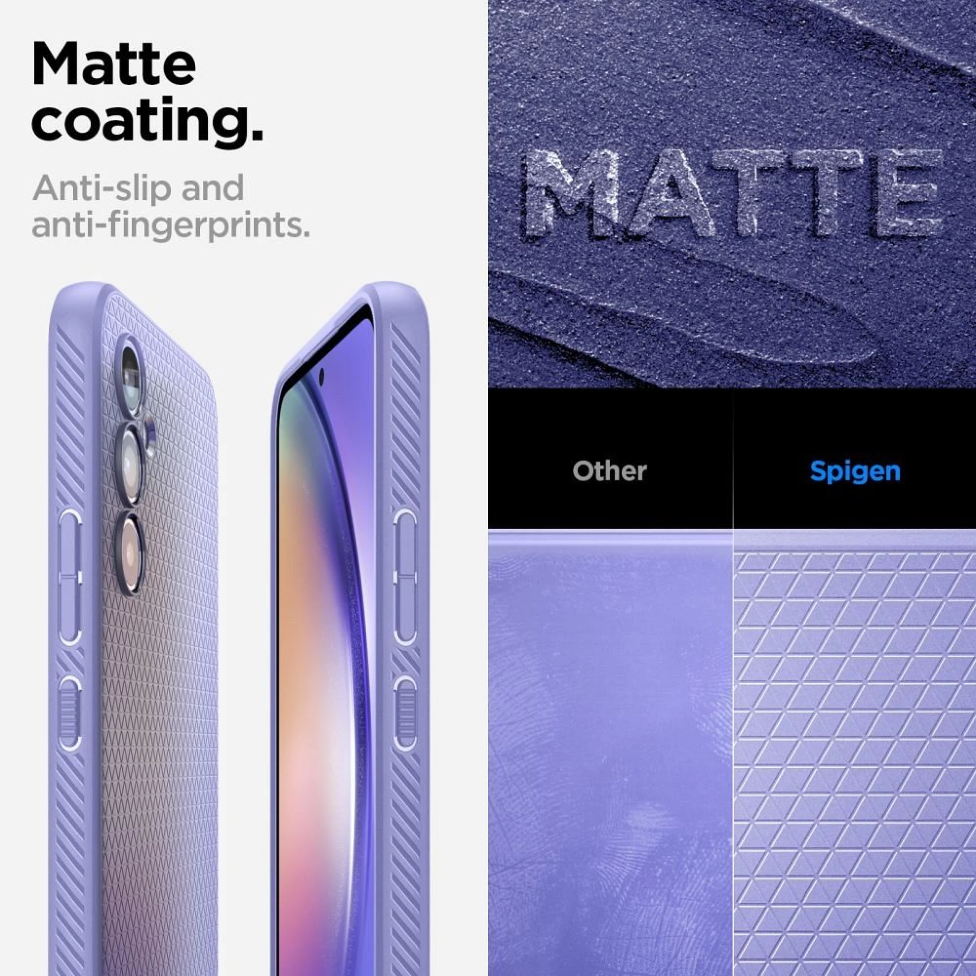 Maska SPIGEN Liquid Air za SAMSUNG A54 5G awesome violet