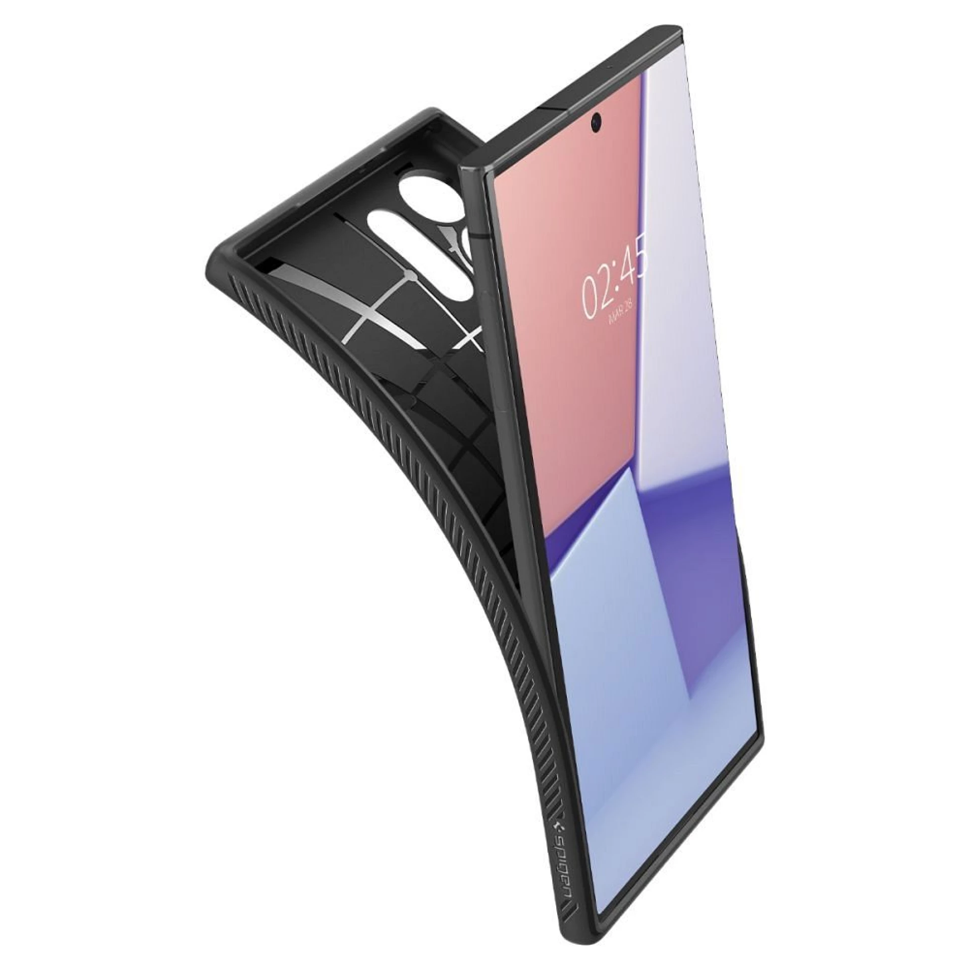 Maska SPIGEN Liquid Air za SAMSUNG S23 ULTRA mat crna