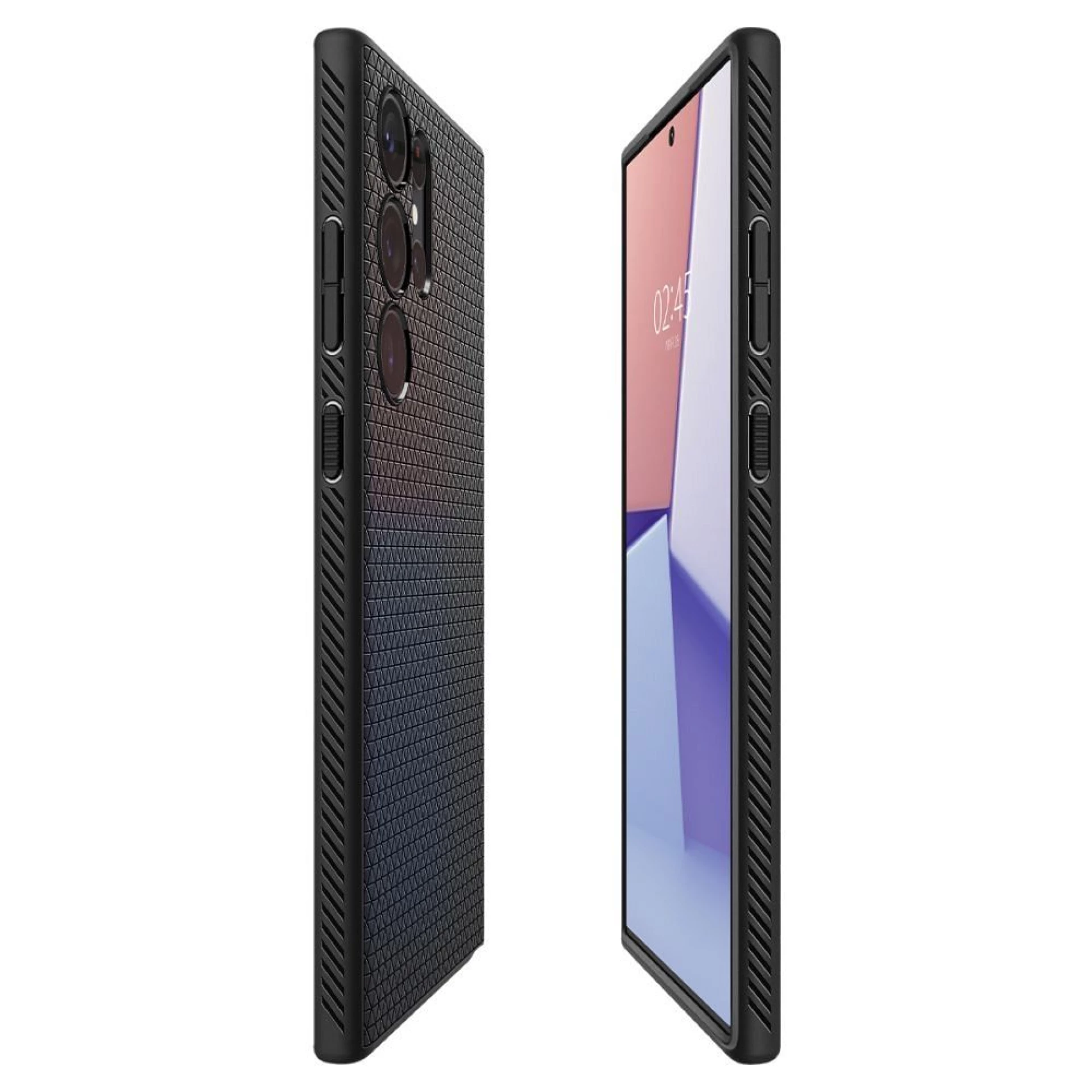 Maska SPIGEN Liquid Air za SAMSUNG S23 ULTRA mat crna