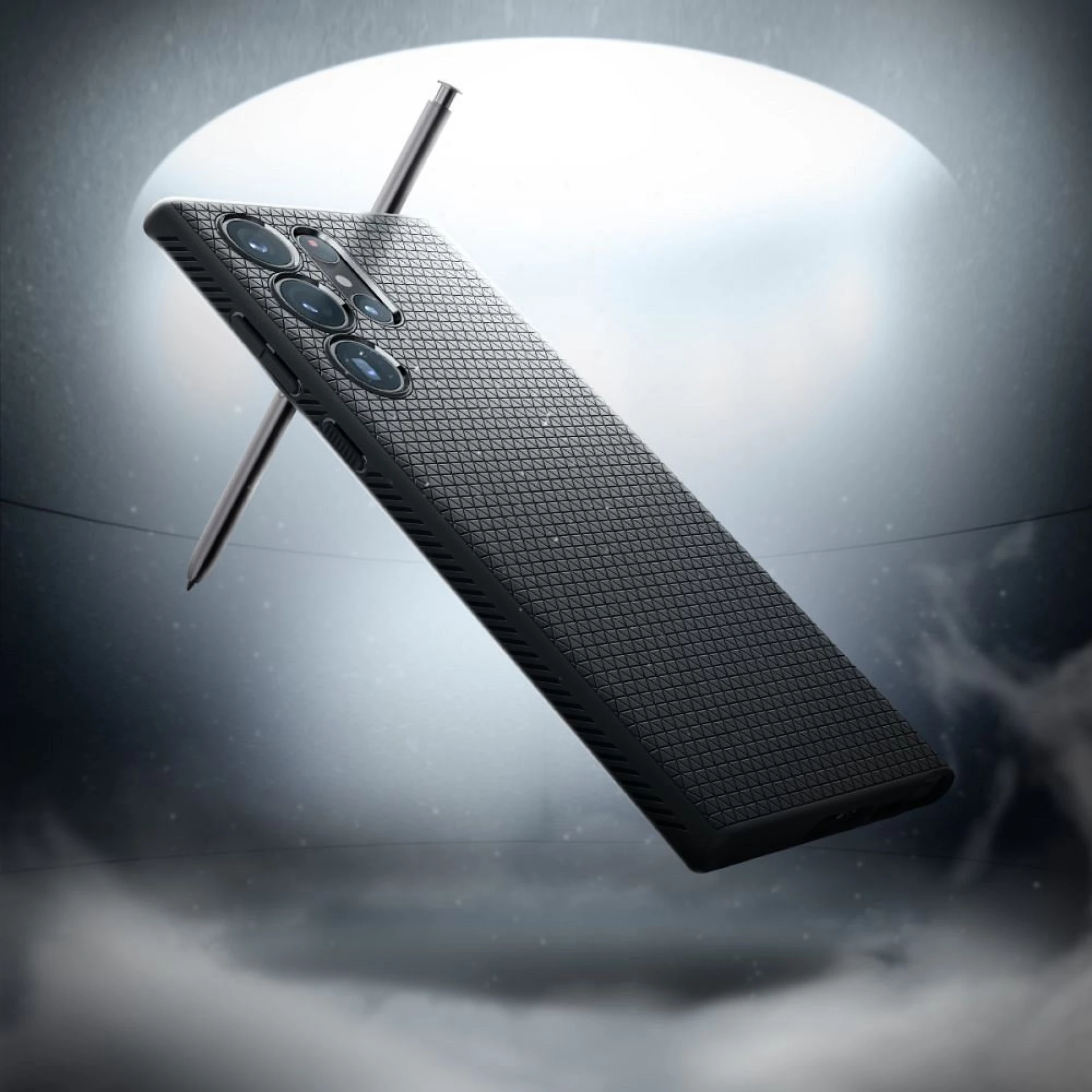 Maska SPIGEN Liquid Air za SAMSUNG S23 ULTRA mat crna