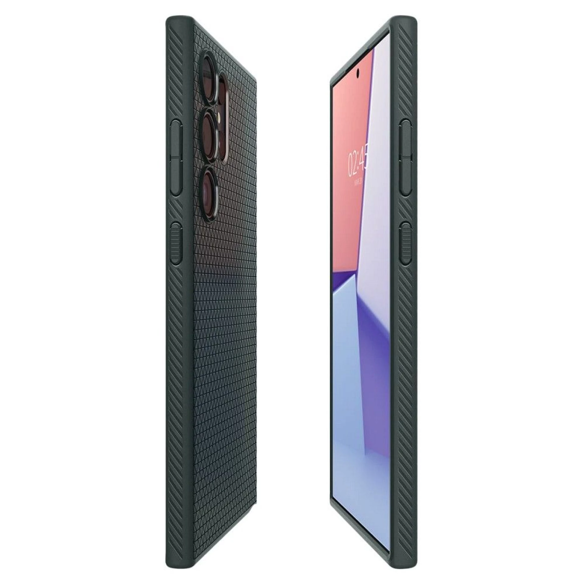 Maska SPIGEN Liquid Air za Samsung S24 Ultra abyss zelena