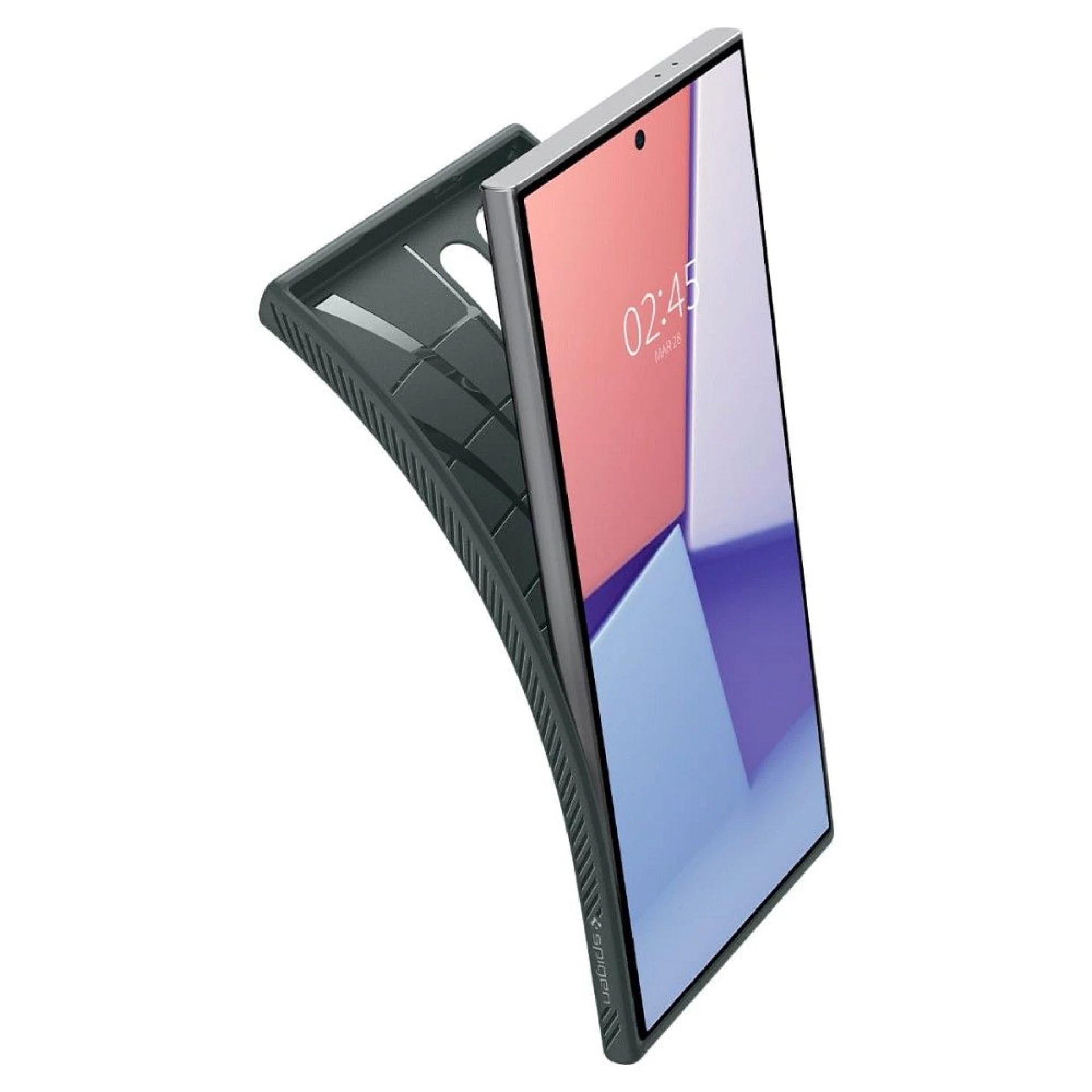 Maska SPIGEN Liquid Air za Samsung S24 Ultra abyss zelena