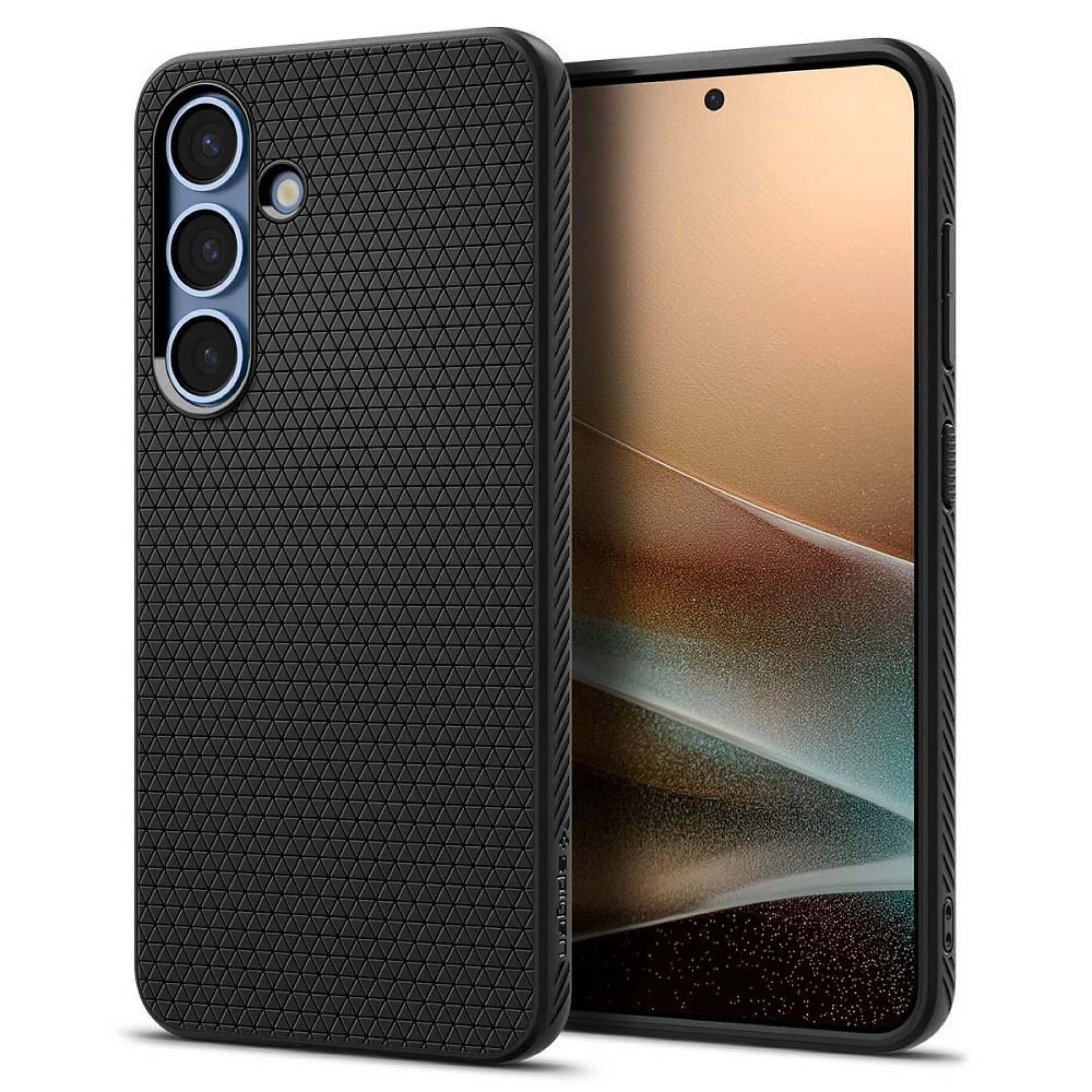 Maska SPIGEN Liquid Air za Samsung S25 mat crna