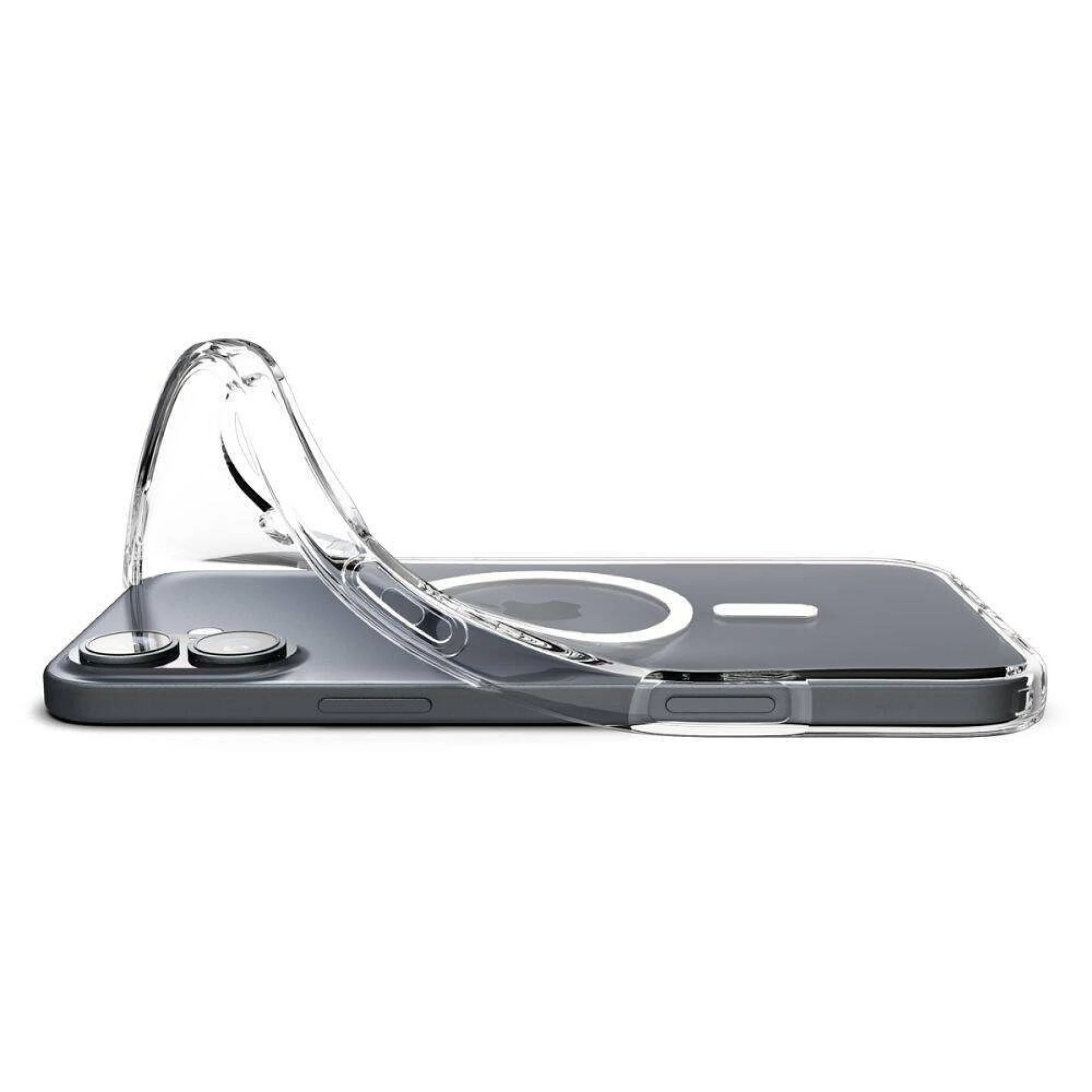 Maska SPIGEN Liquid Crystal MAG komp. sa MagSafe za iPhone 16 providna