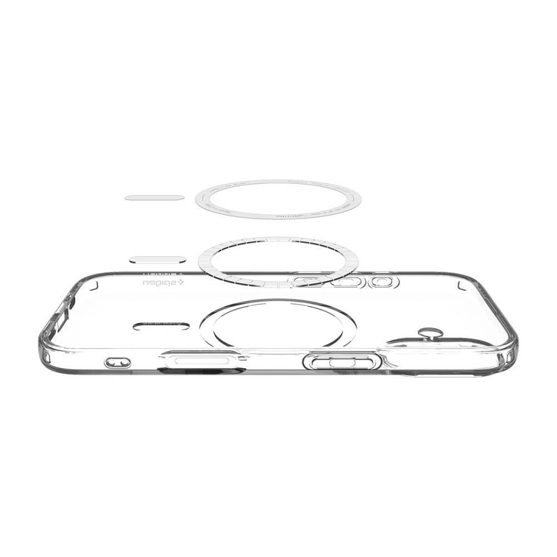 Maska Spigen Liquid Crystal MagSafe za iPhone 17 providna