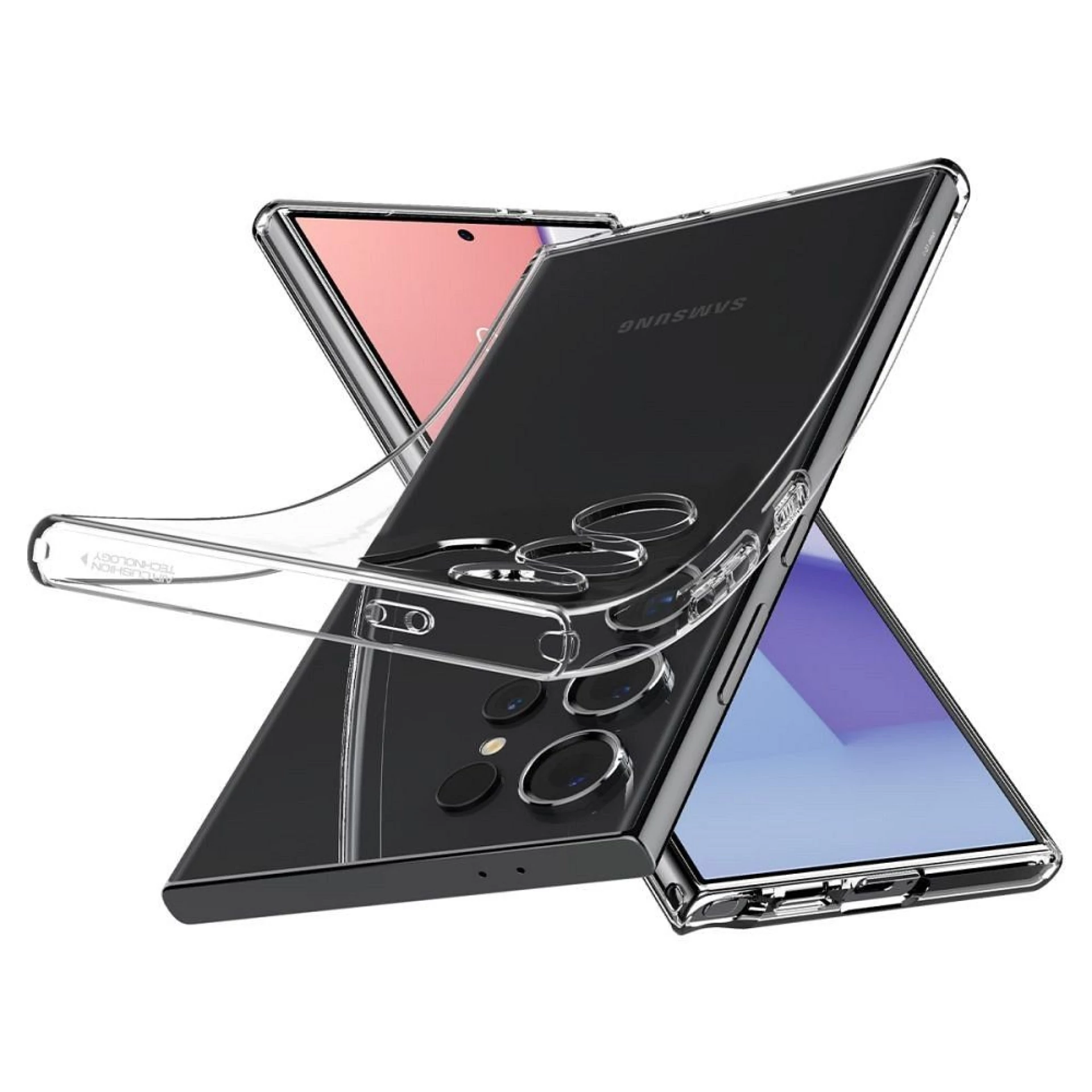 Maska SPIGEN Liquid Crystal za Samsung S24 Ultra crystal clear
