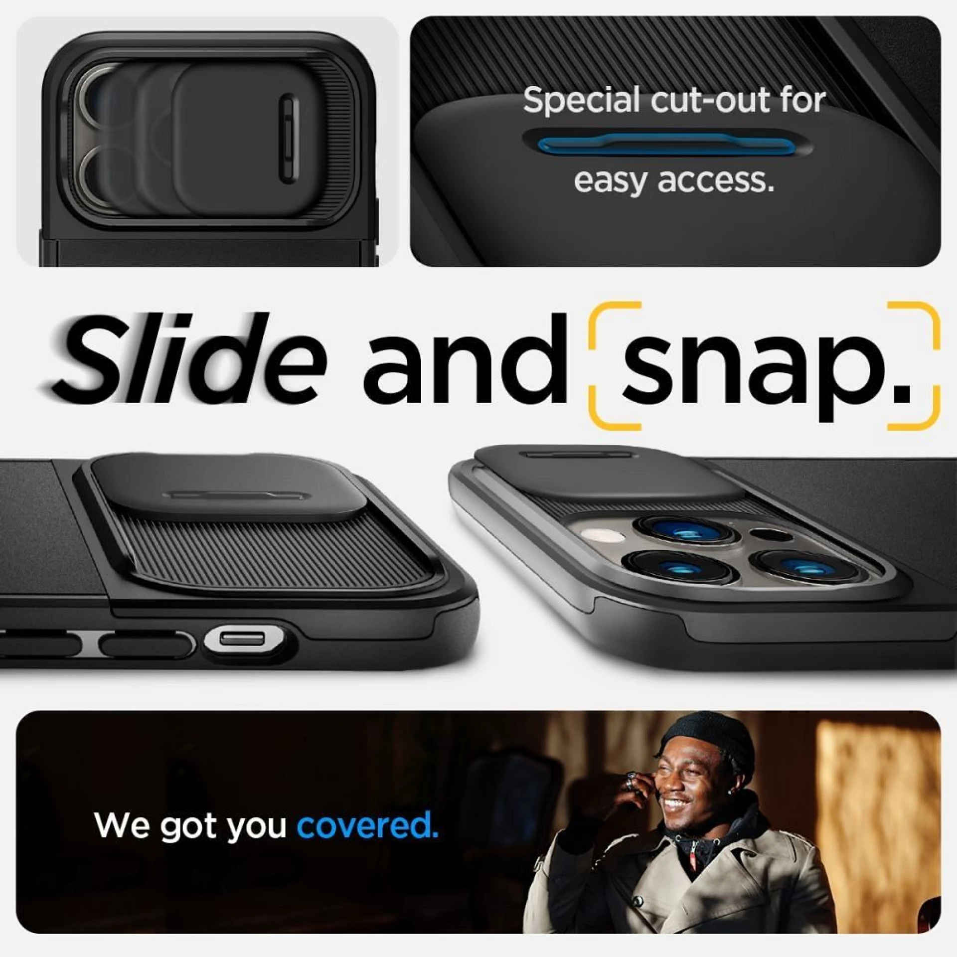 Maska SPIGEN MAG za IPHONE 14 PRO black
