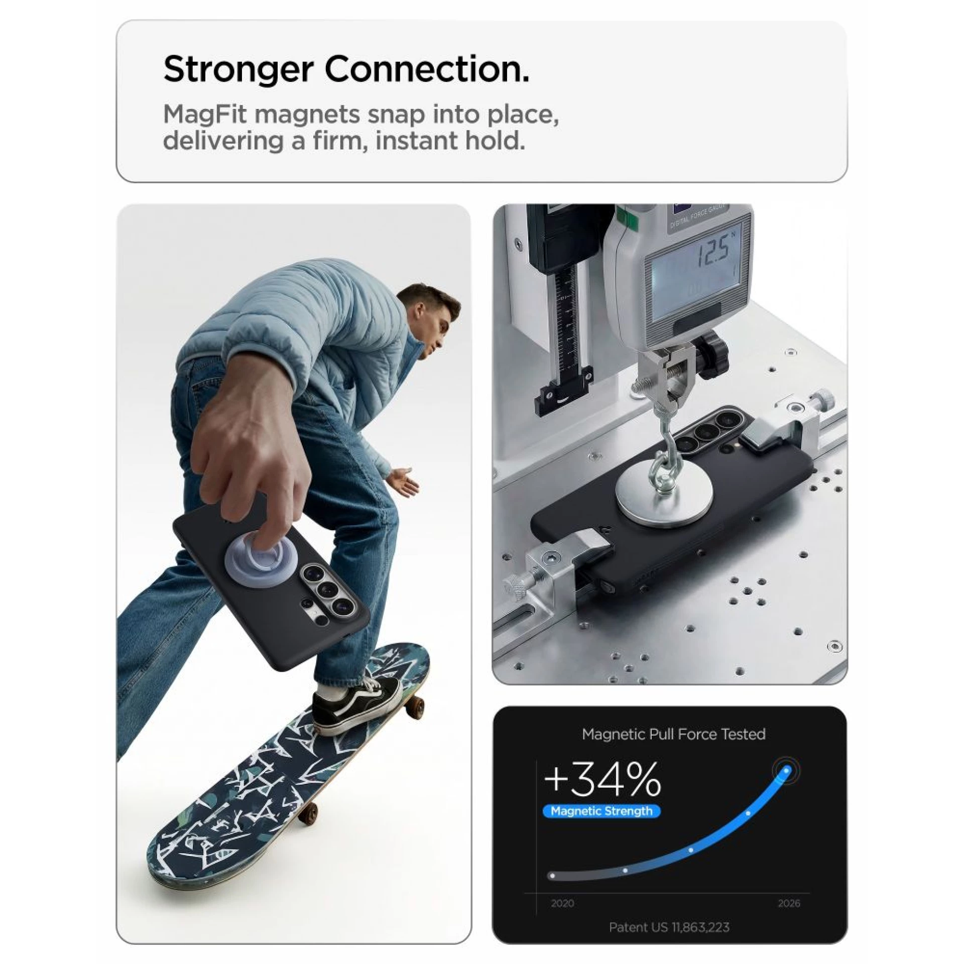 Maska Spigen Nano Pop MagSafe za Samsung S26 Ultra crna