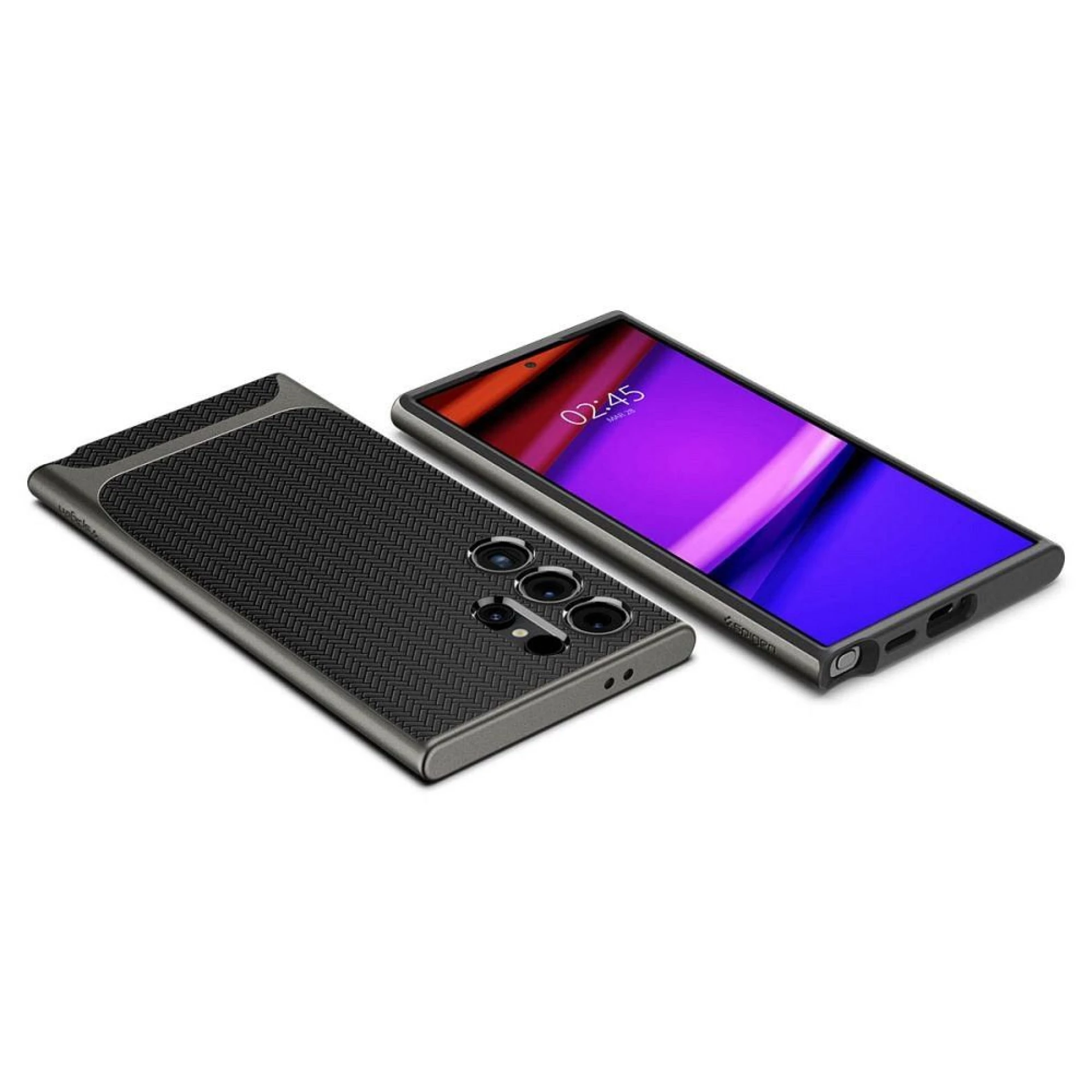Maska SPIGEN NEO Hybrid za Samsung S24 Ultra gunmetal