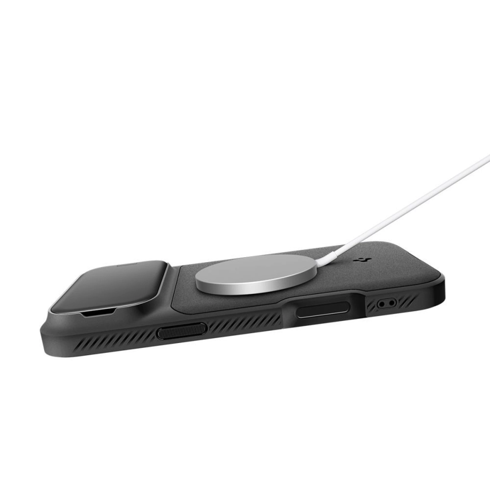 Maska Spigen Optik Armor MagSafe za iPhone 17 Pro Max crna