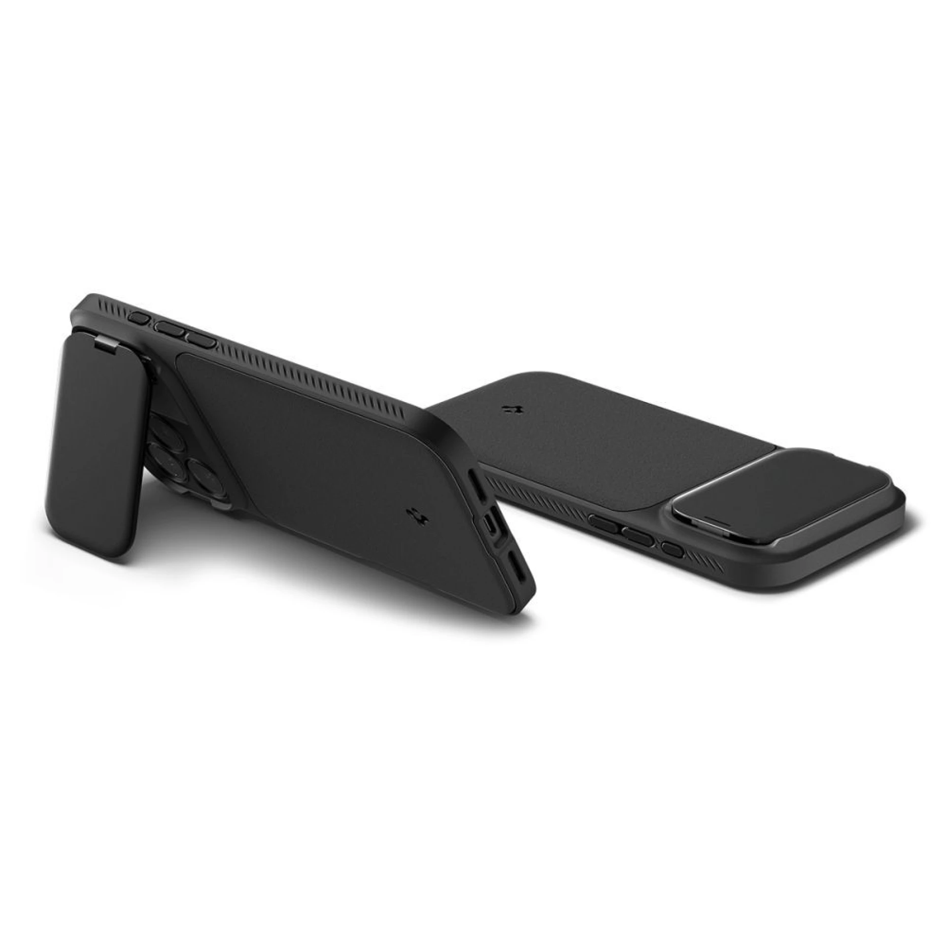 Maska Spigen Optik Armor MagSafe za iPhone 17 Pro Max crna