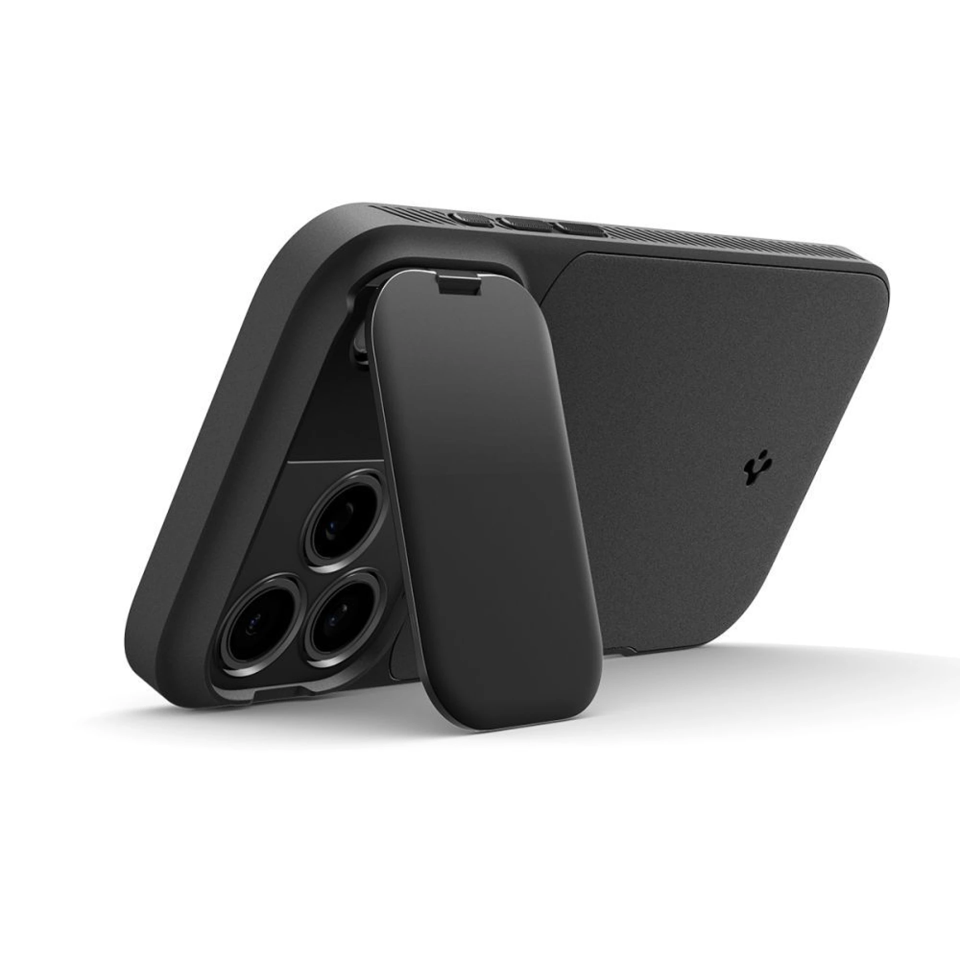 Maska Spigen Optik Armor MagSafe za iPhone 17 Pro Max crna