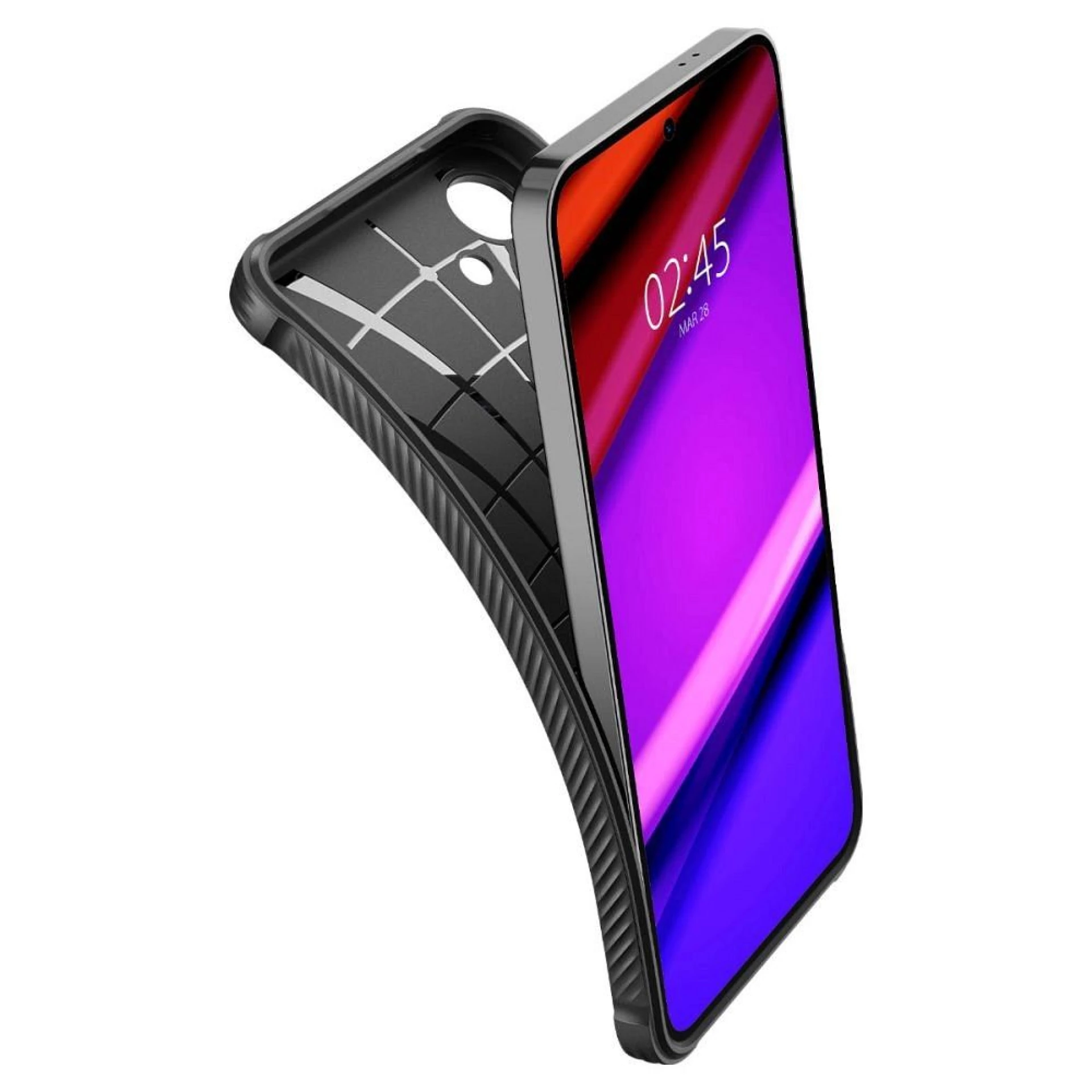 Maska SPIGEN Rugged Armor za Samsung S24 mat crna