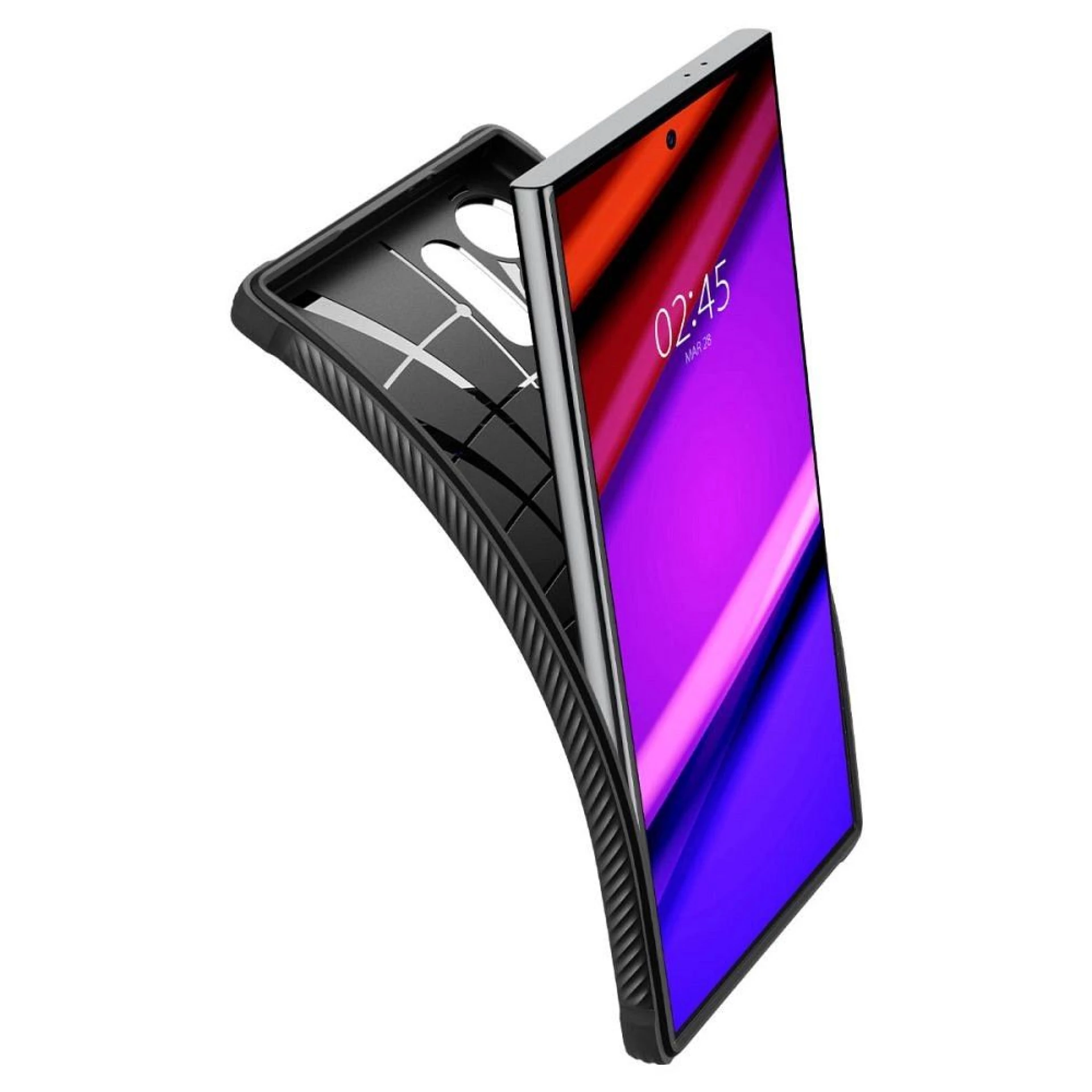 Maska SPIGEN Rugged Armor za Samsung S24 Ultra mat crna