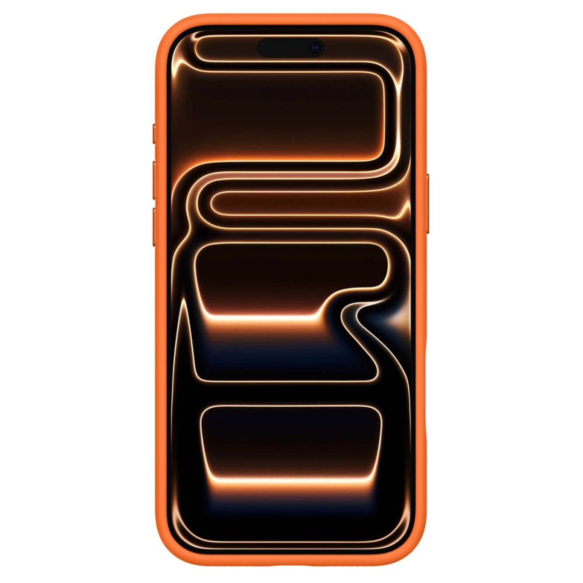 Maska Spigen Silicone Fit Mag Case za iPhone 17 Pro Max Orange