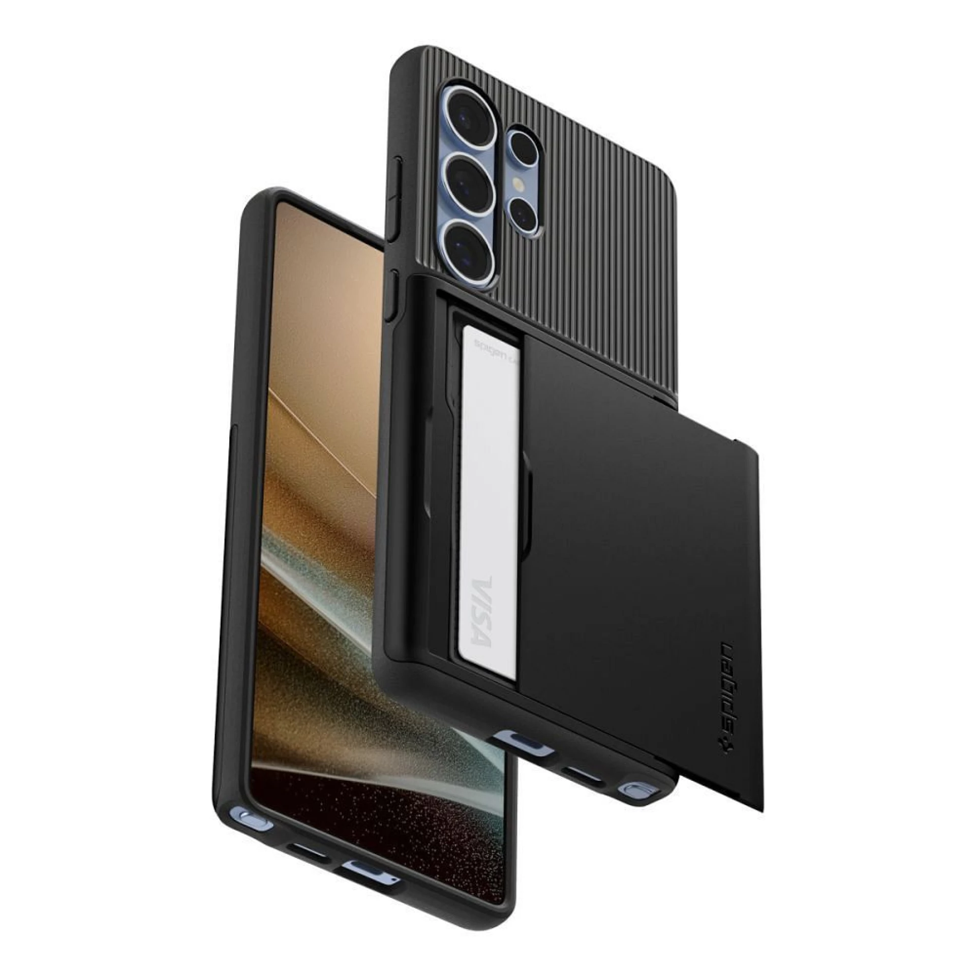 Maska SPIGEN Slim Armor CS Case za Samsung S25 Ultra crna