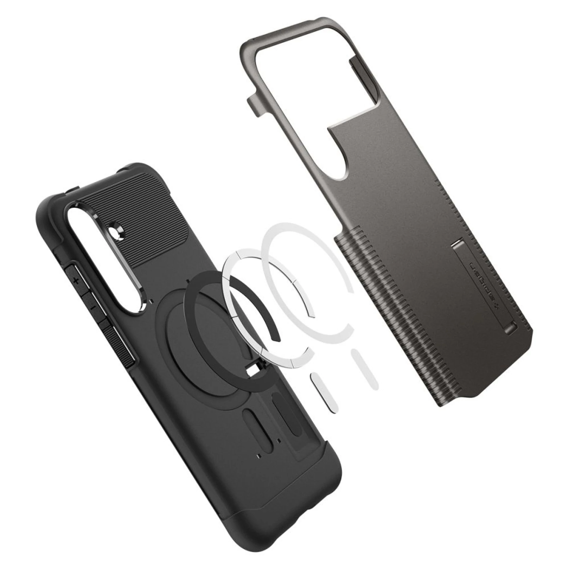 Maska Spigen Slim Armor MagSafe Case za Samsung S25 FE siva