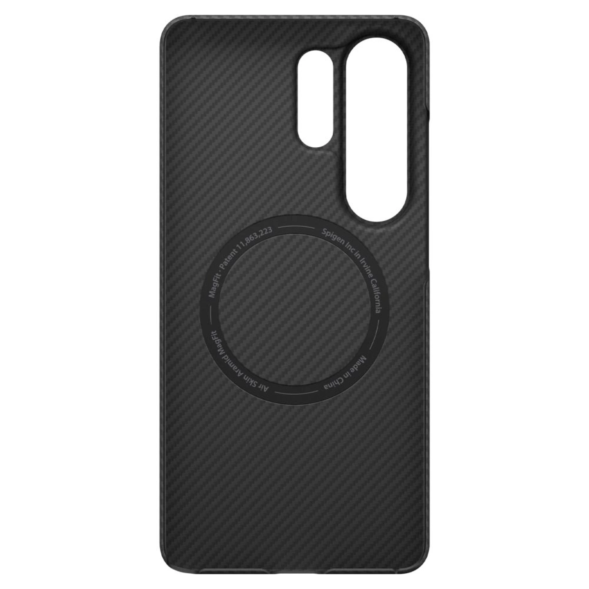 Maska Spigen Spigen AirSkin Aramid MagSafe za Samsung S26 Ultra crna