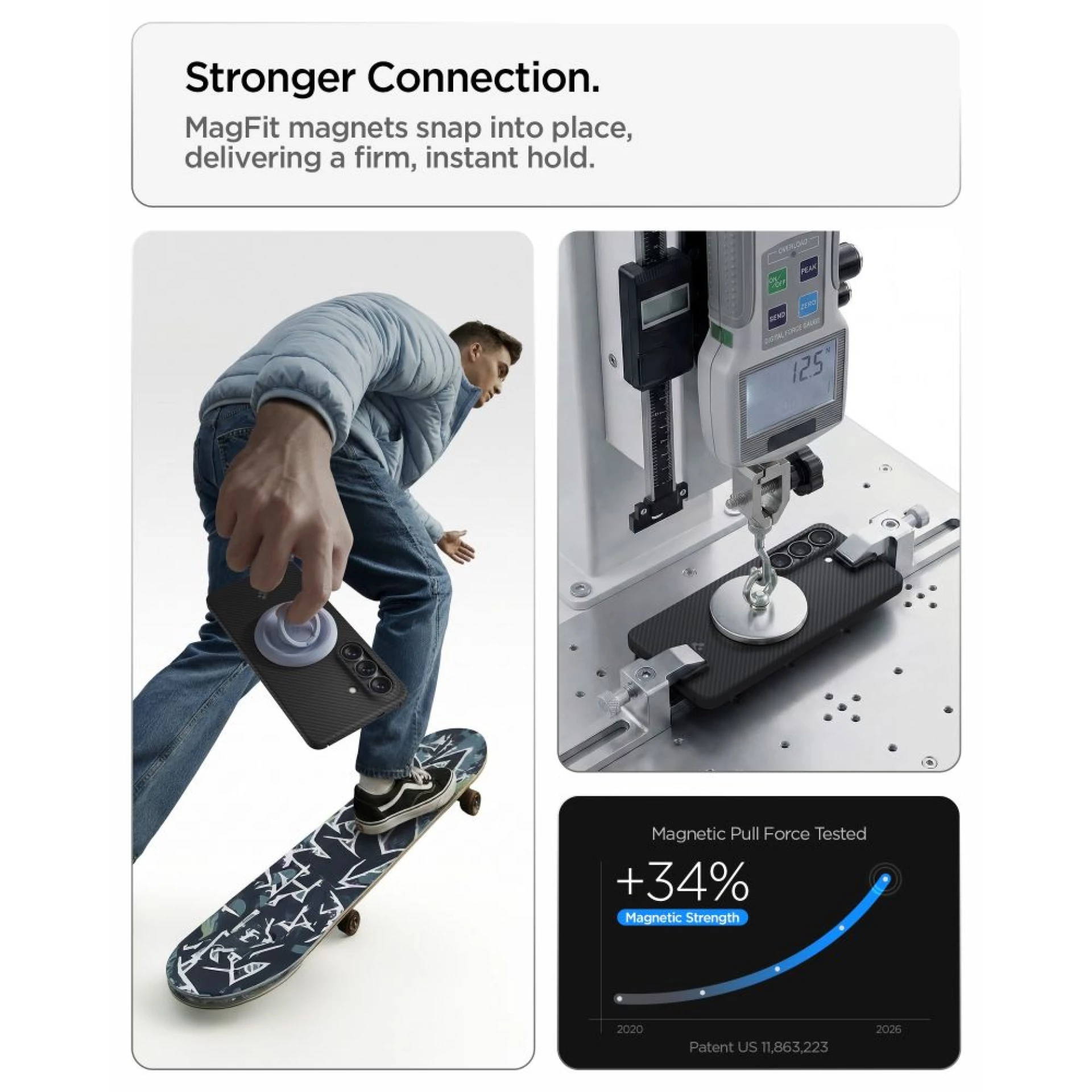 Maska Spigen Spigen AirSkin Aramid MagSafe za Samsung S26 Ultra crna