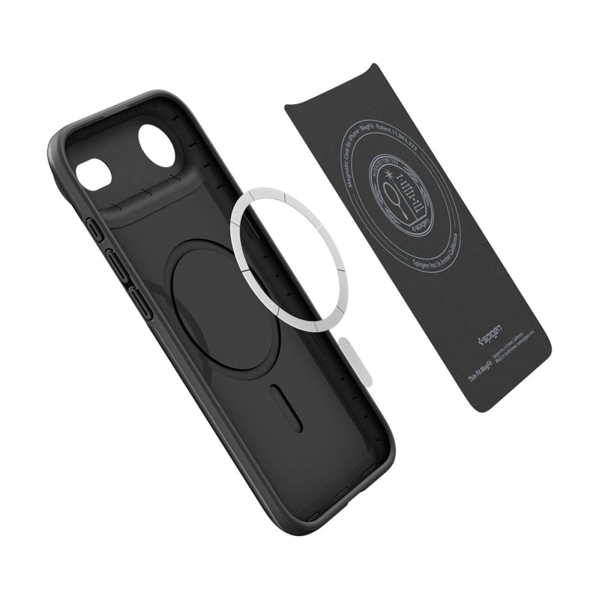 Maska Spigen Thin Fit MagSafe za iPhone 17 Air crna
