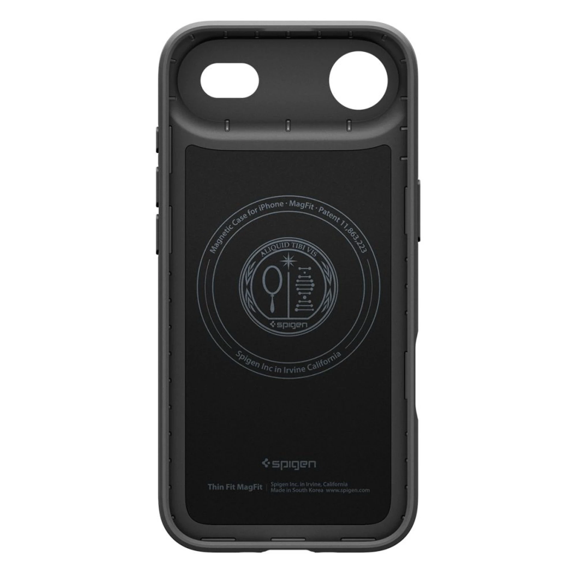 Maska Spigen Thin Fit MagSafe za iPhone 17 Air crna