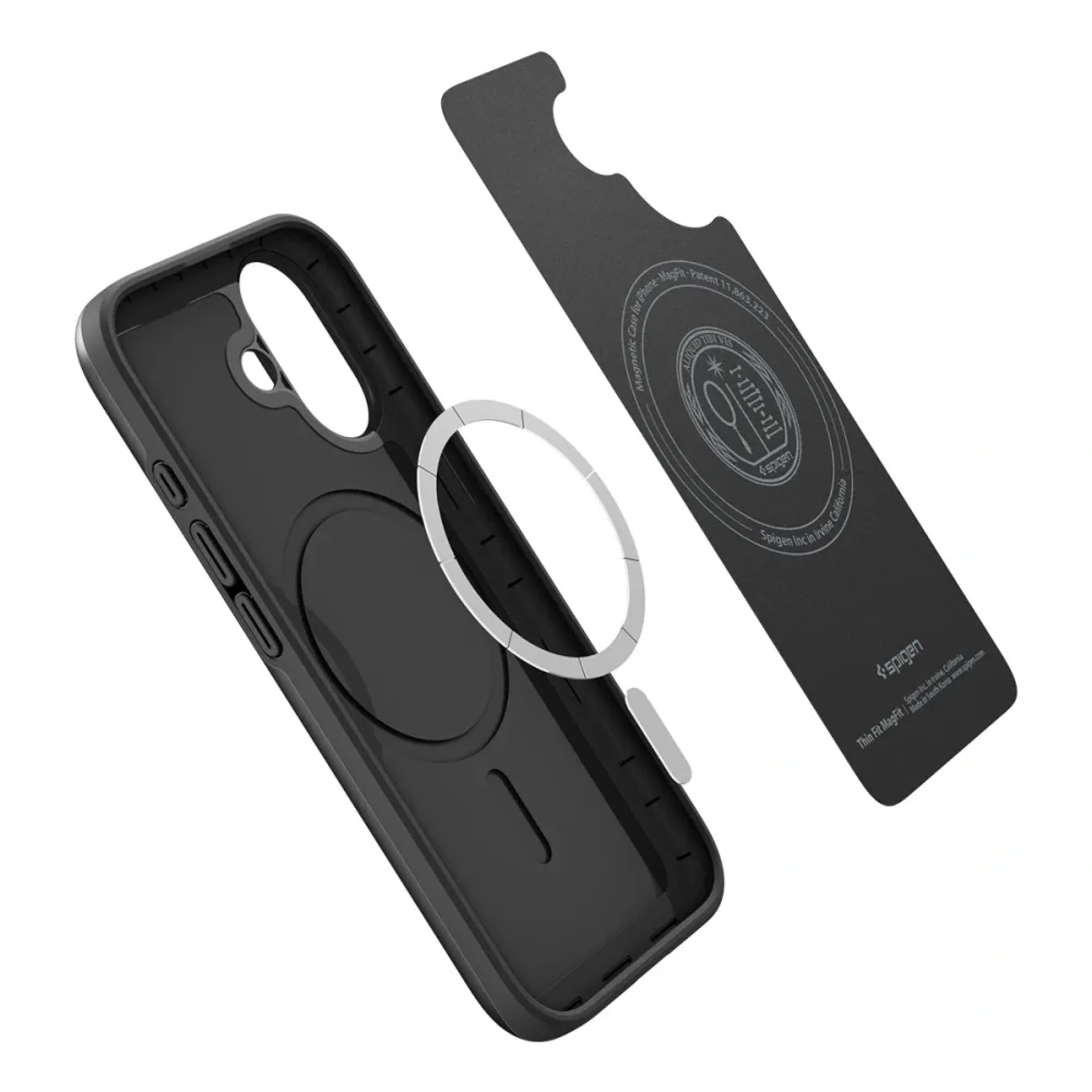 Maska Spigen Thin Fit MagSafe za iPhone 17 crna
